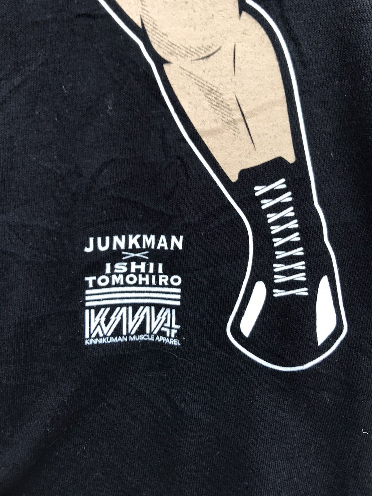 Anime Kinnikuman Junkman X Japanese Pro Wrestling Tees Size US L / EU 52-54 / 3 - 4 Thumbnail