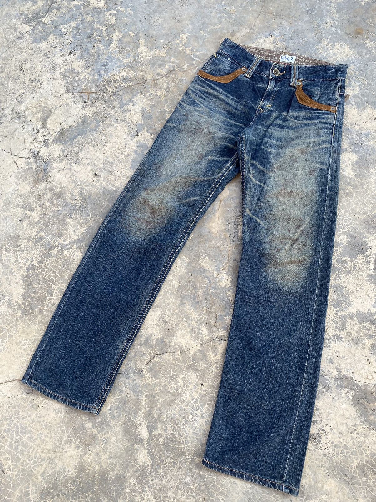 Edwin Sick!! Edwin Exclusive Vintage Ripped and Distressed Pant Size US 29 - 1 Thumbnail