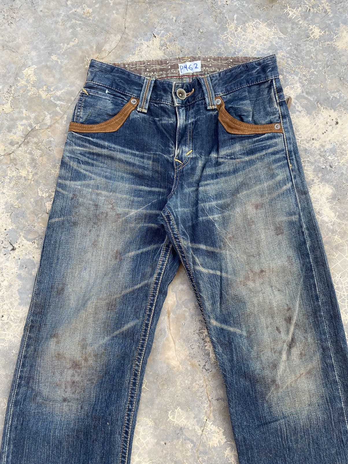 Edwin Sick!! Edwin Exclusive Vintage Ripped and Distressed Pant Size US 29 - 2 Thumbnail