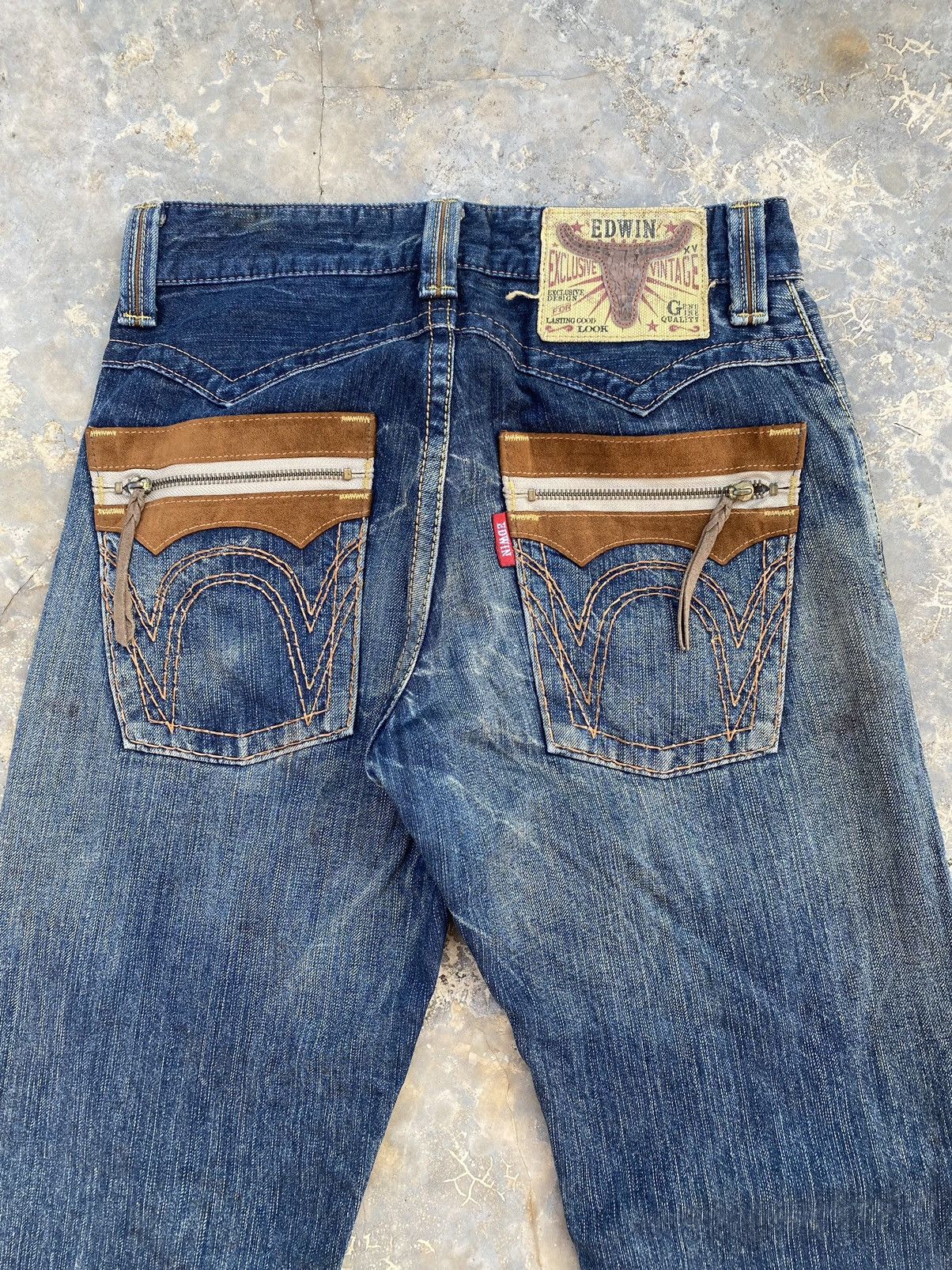 Edwin Sick!! Edwin Exclusive Vintage Ripped and Distressed Pant Size US 29 - 4 Thumbnail