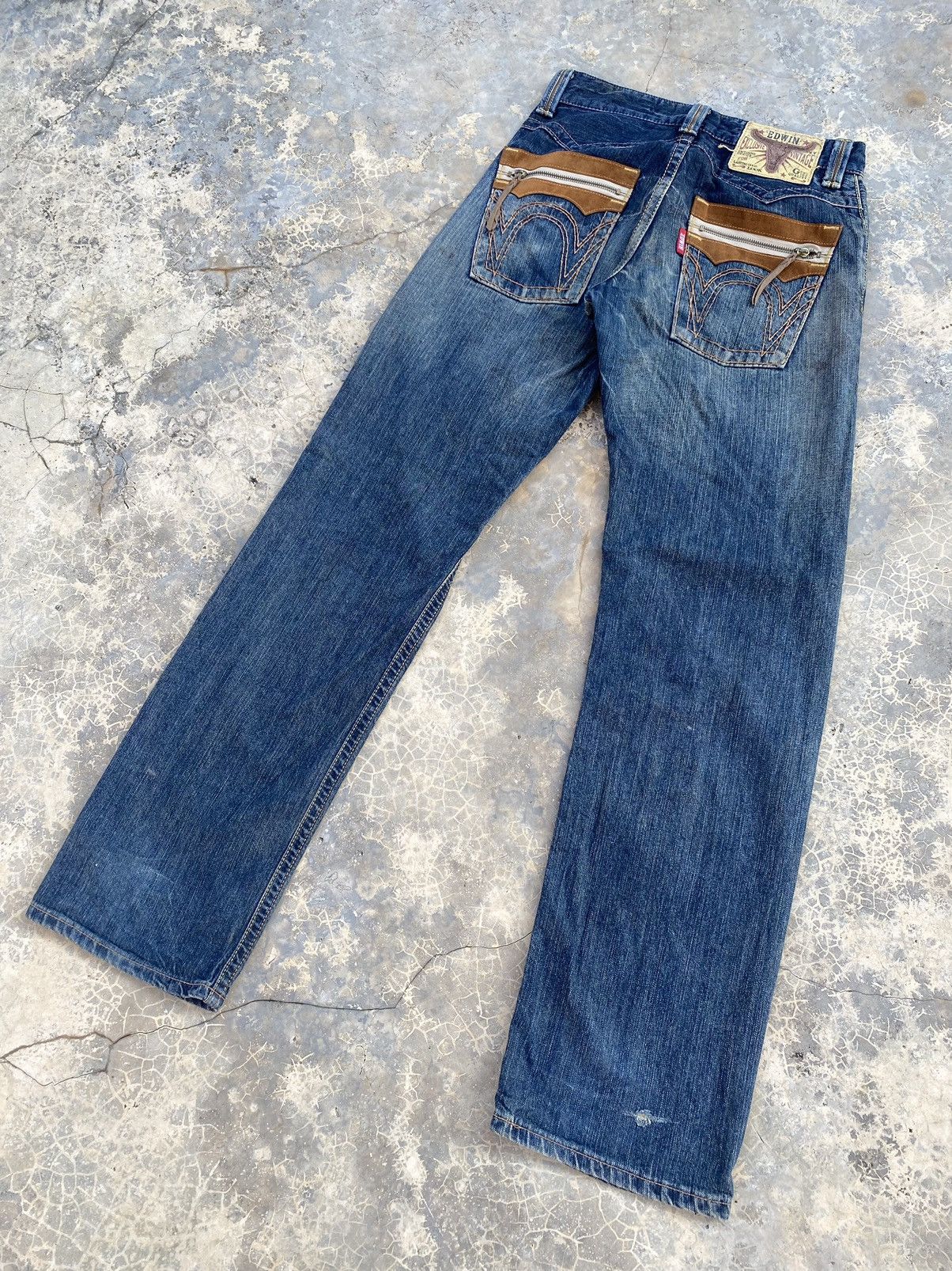 Edwin Sick!! Edwin Exclusive Vintage Ripped and Distressed Pant Size US 29 - 3 Thumbnail