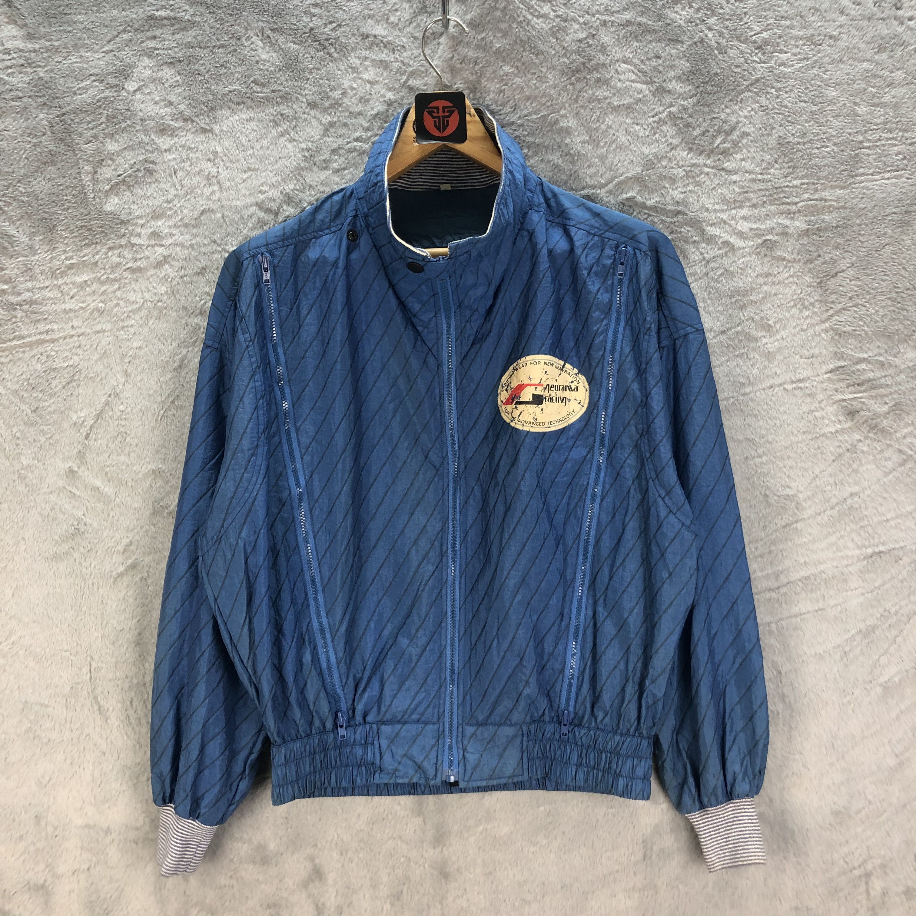 Yamaha VINTAGE GEORAMA RACING SPORTS YAMAHA JACKET #6510-70 Size US M / EU 48-50 / 2 - 3 Thumbnail