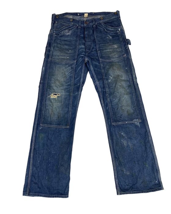 Ralph Lauren Double RL Denim Double Knee Jeans. S0159 | Grailed