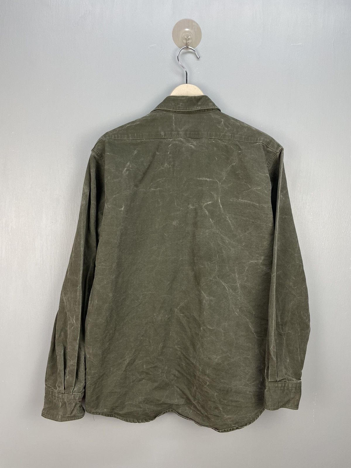 Beams Plus Beams button up army style shirt Size US M / EU 48-50 / 2 - 2 Thumbnail