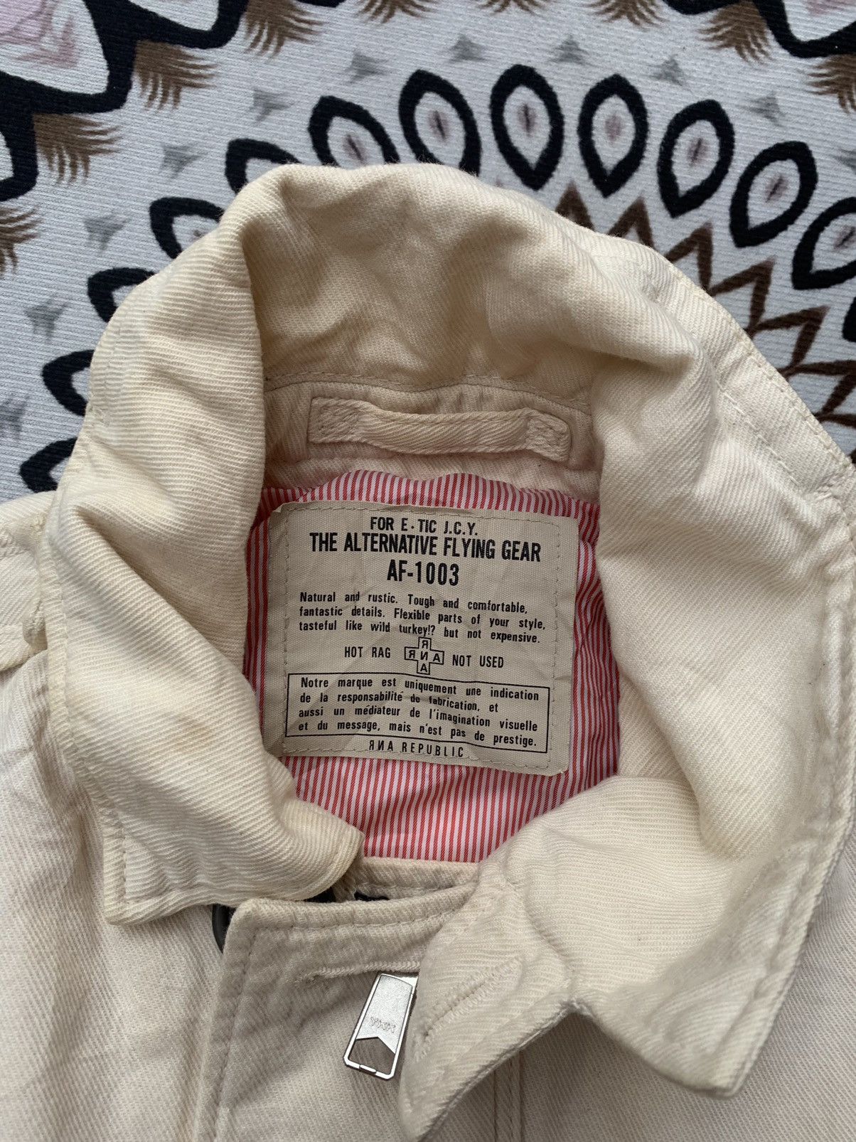 Japanese Brand RNA The Alternative Flying Gear Bombers Jacket Size US M / EU 48-50 / 2 - 2 Thumbnail