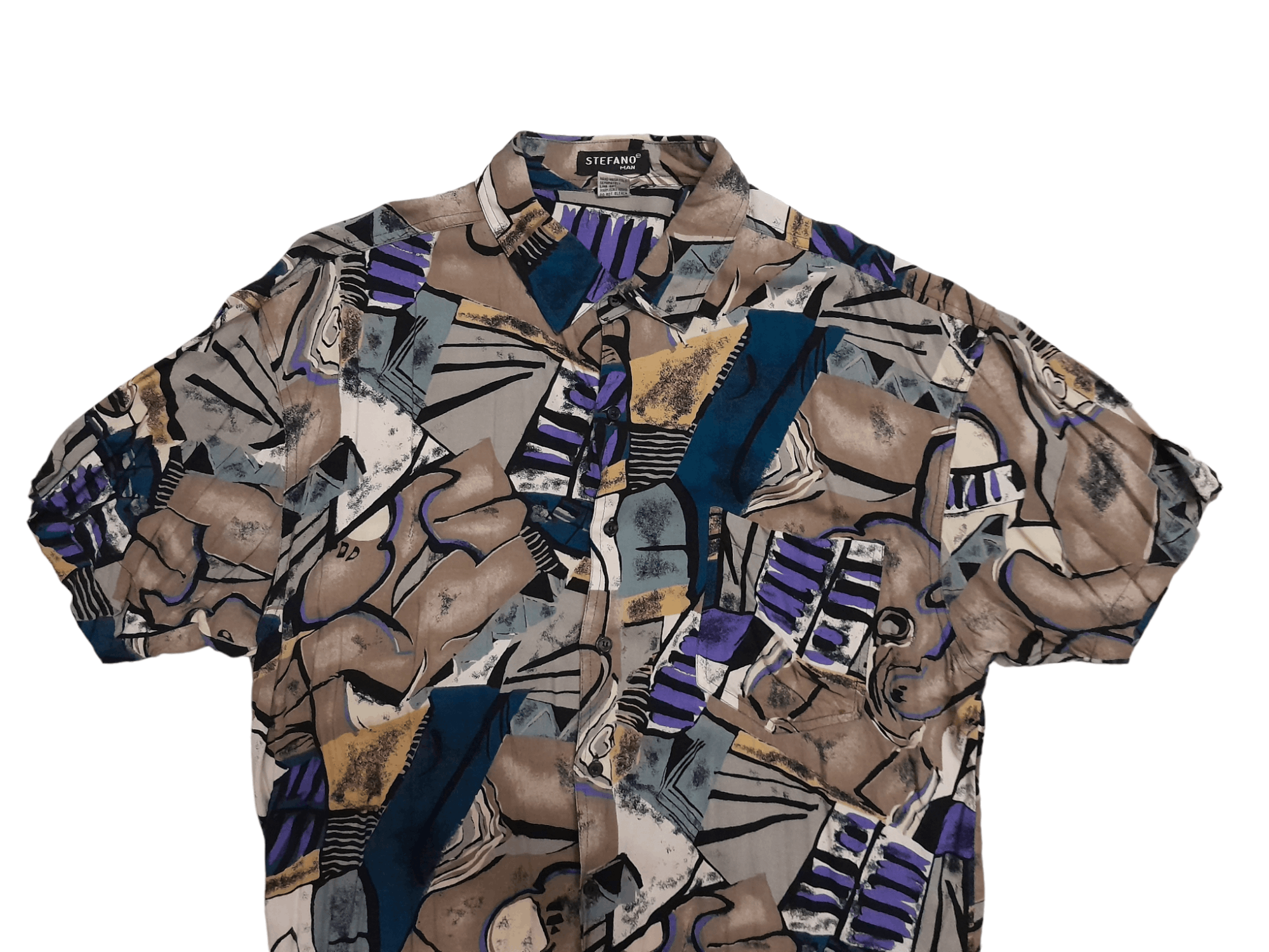 Designer Stefano Man 100 Rayon Art Designer (E788) Size US XL / EU 56 / 4 - 2 Thumbnail