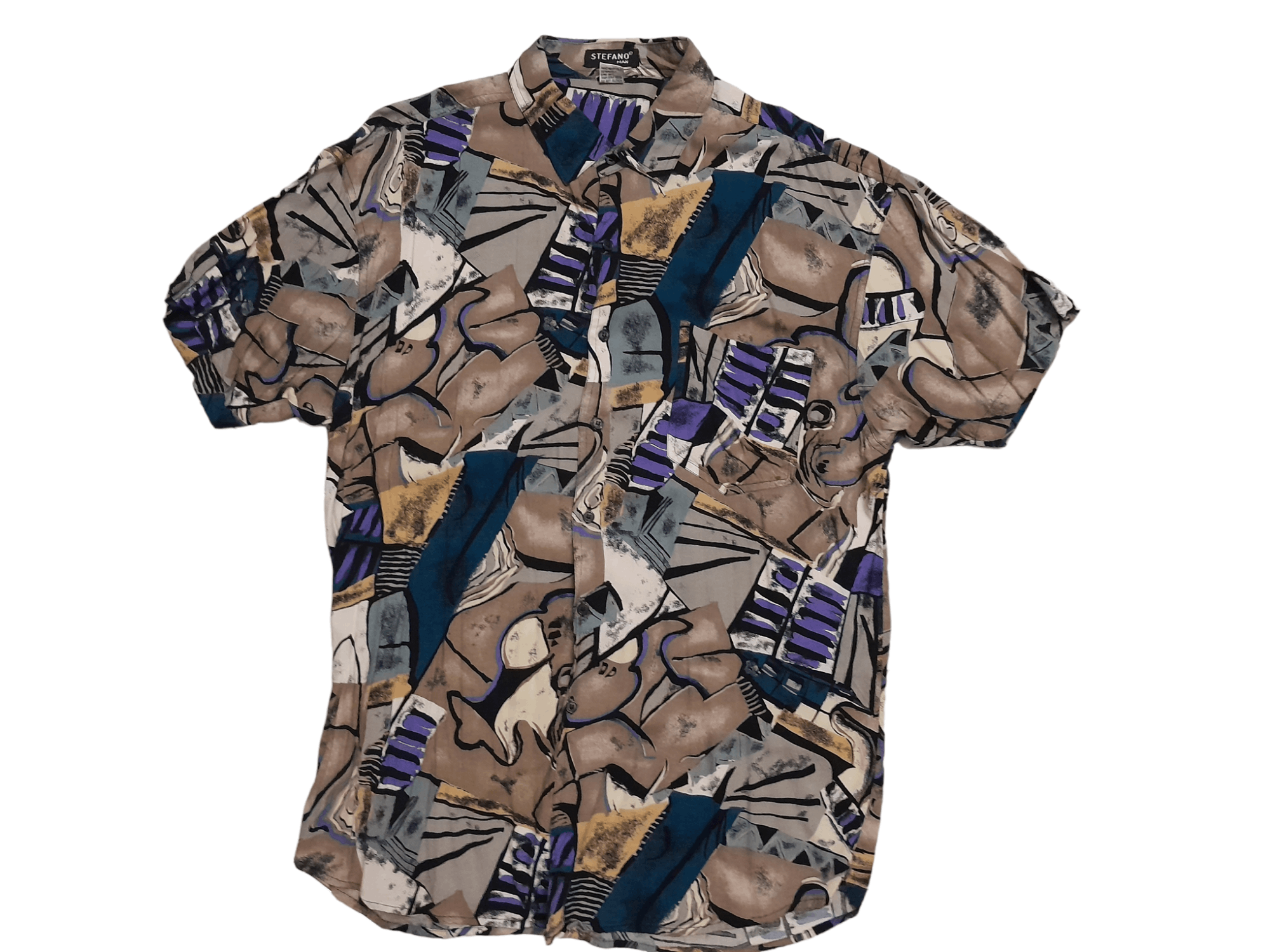 Designer Stefano Man 100 Rayon Art Designer (E788) Size US XL / EU 56 / 4 - 1 Thumbnail