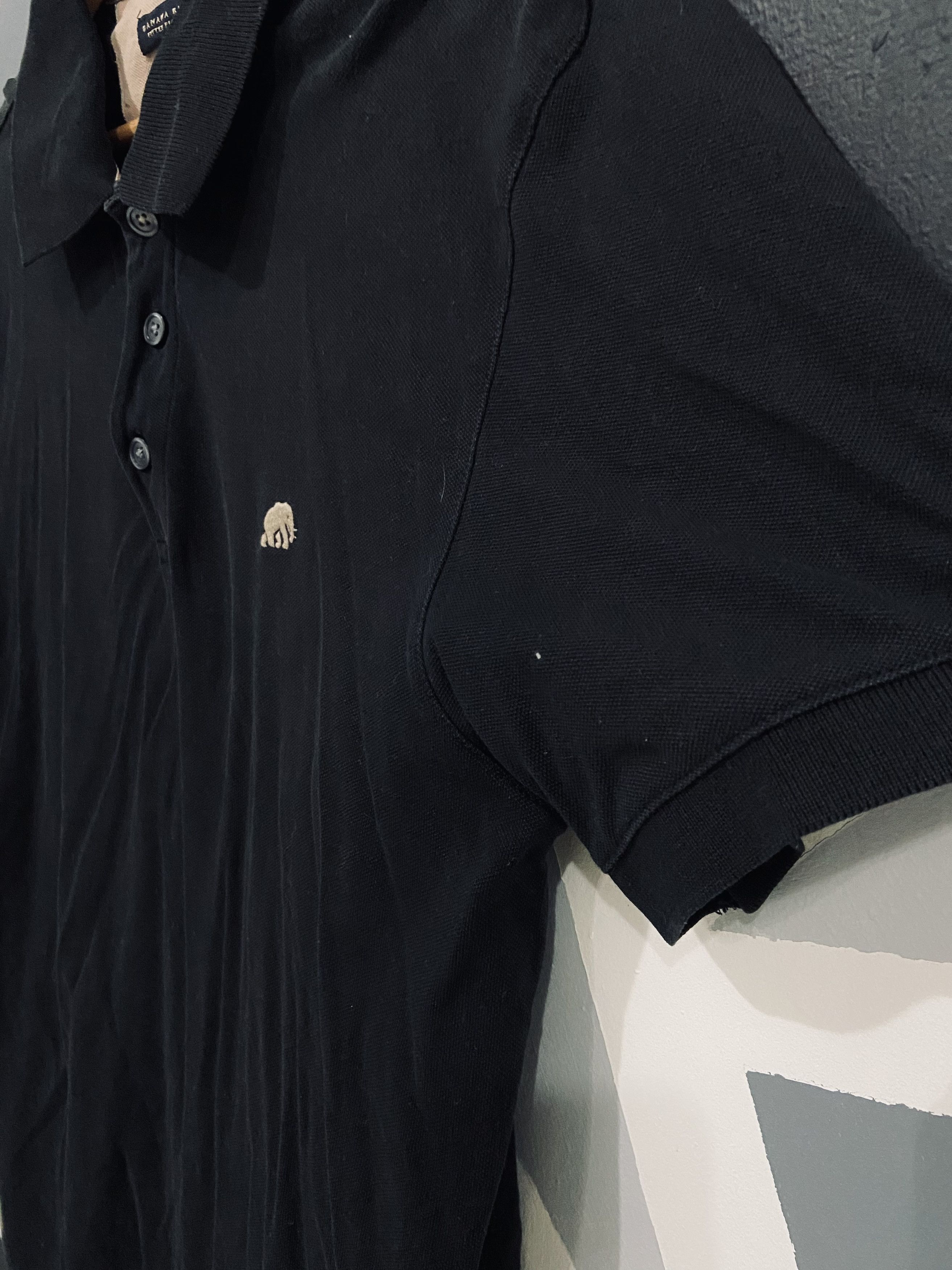 Banana Republic Banana Republic Fitted Pique Polo Tee Size US M / EU 48-50 / 2 - 2 Thumbnail