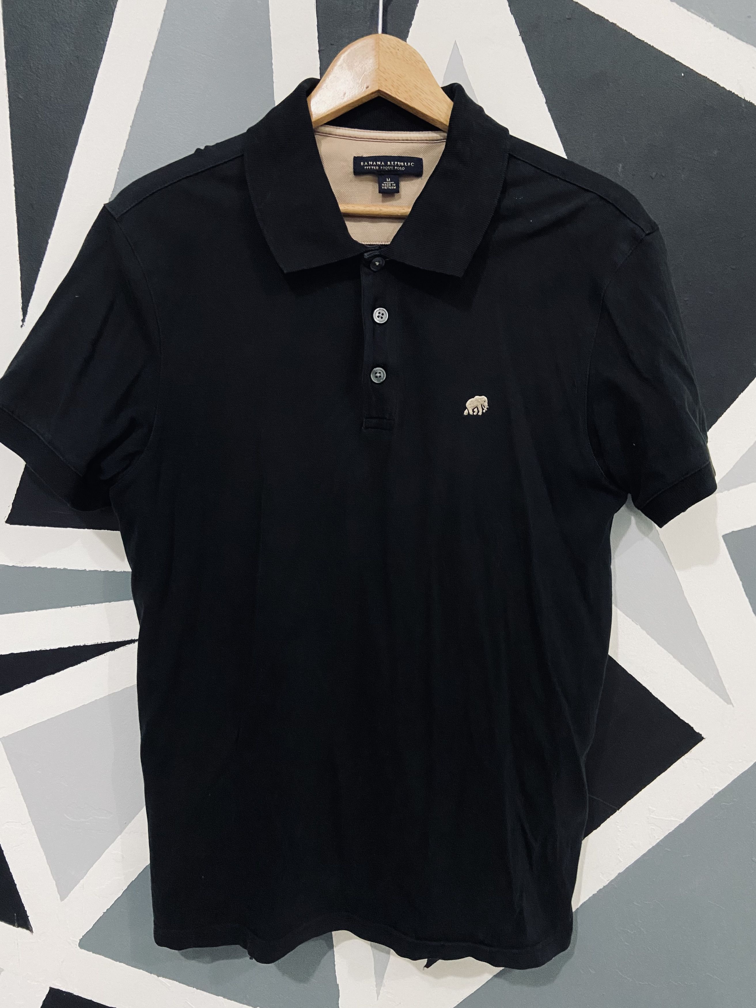 Banana Republic Banana Republic Fitted Pique Polo Tee Size US M / EU 48-50 / 2 - 1 Thumbnail