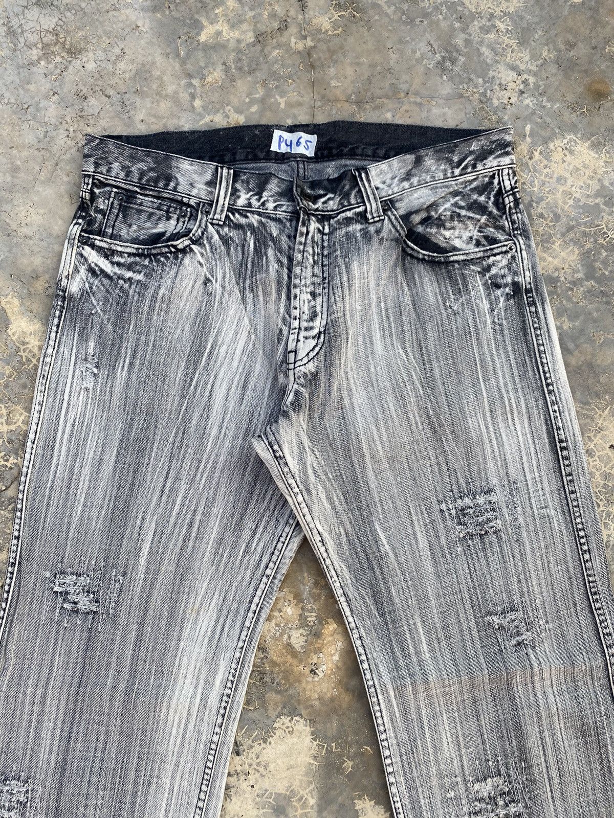 Vintage Vintage Unbrand Japanesebrand Pre Faded Pant Size US 34 / EU 50 - 4 Thumbnail