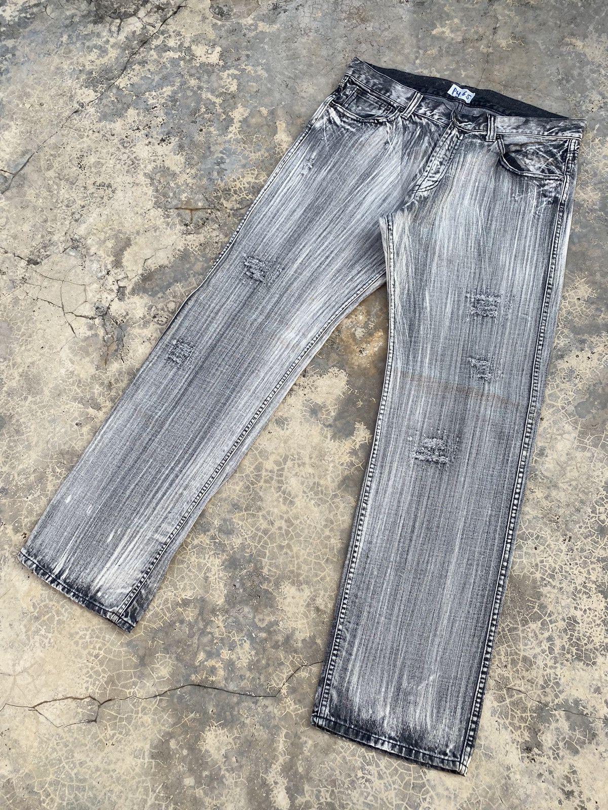 Vintage Vintage Unbrand Japanesebrand Pre Faded Pant Size US 34 / EU 50 - 1 Thumbnail
