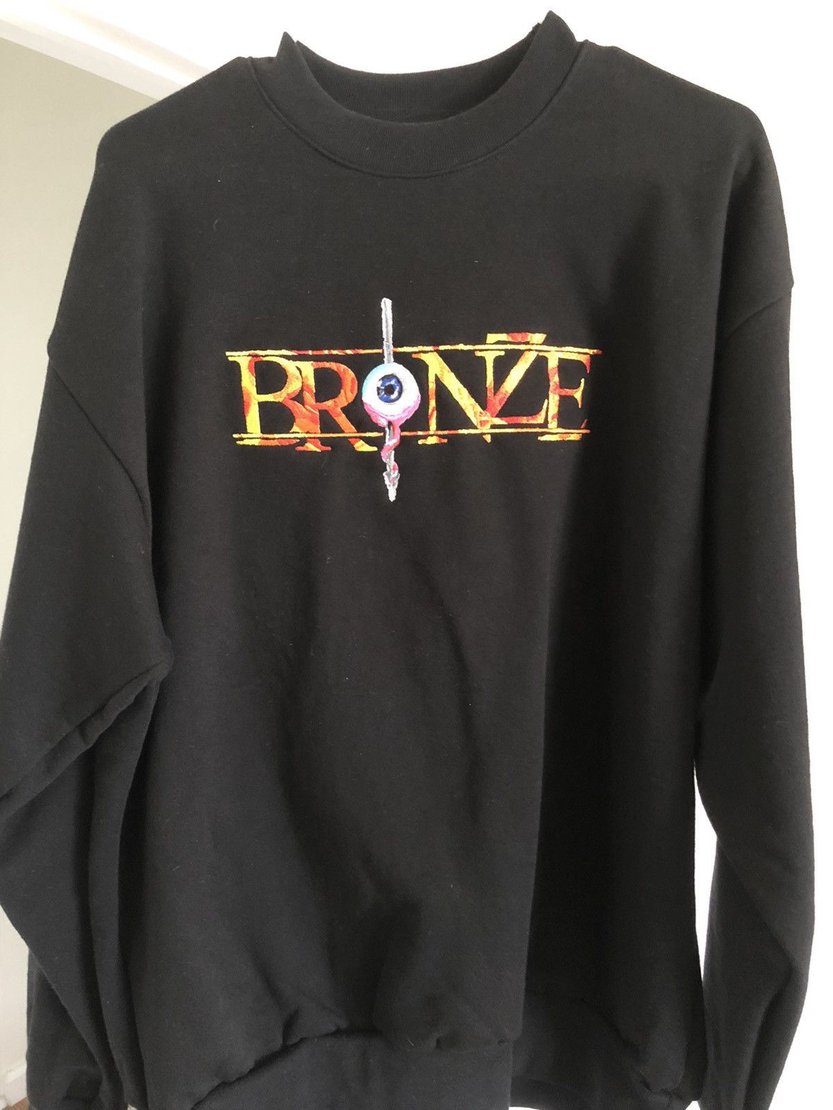 Bronze 56k Bronze “never hard” crew neck sweater Size US L / EU 52-54 / 3 - 1 Thumbnail