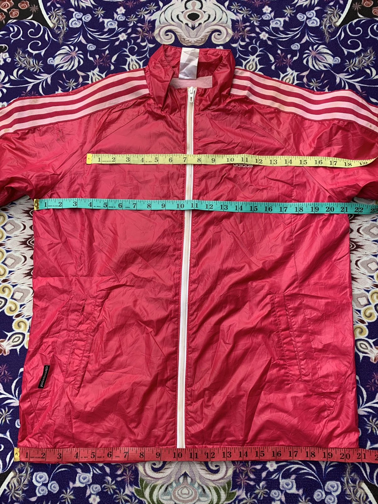 Adidas Adidas Side Tape Light Jacket Size US L / EU 52-54 / 3 - 6 Thumbnail