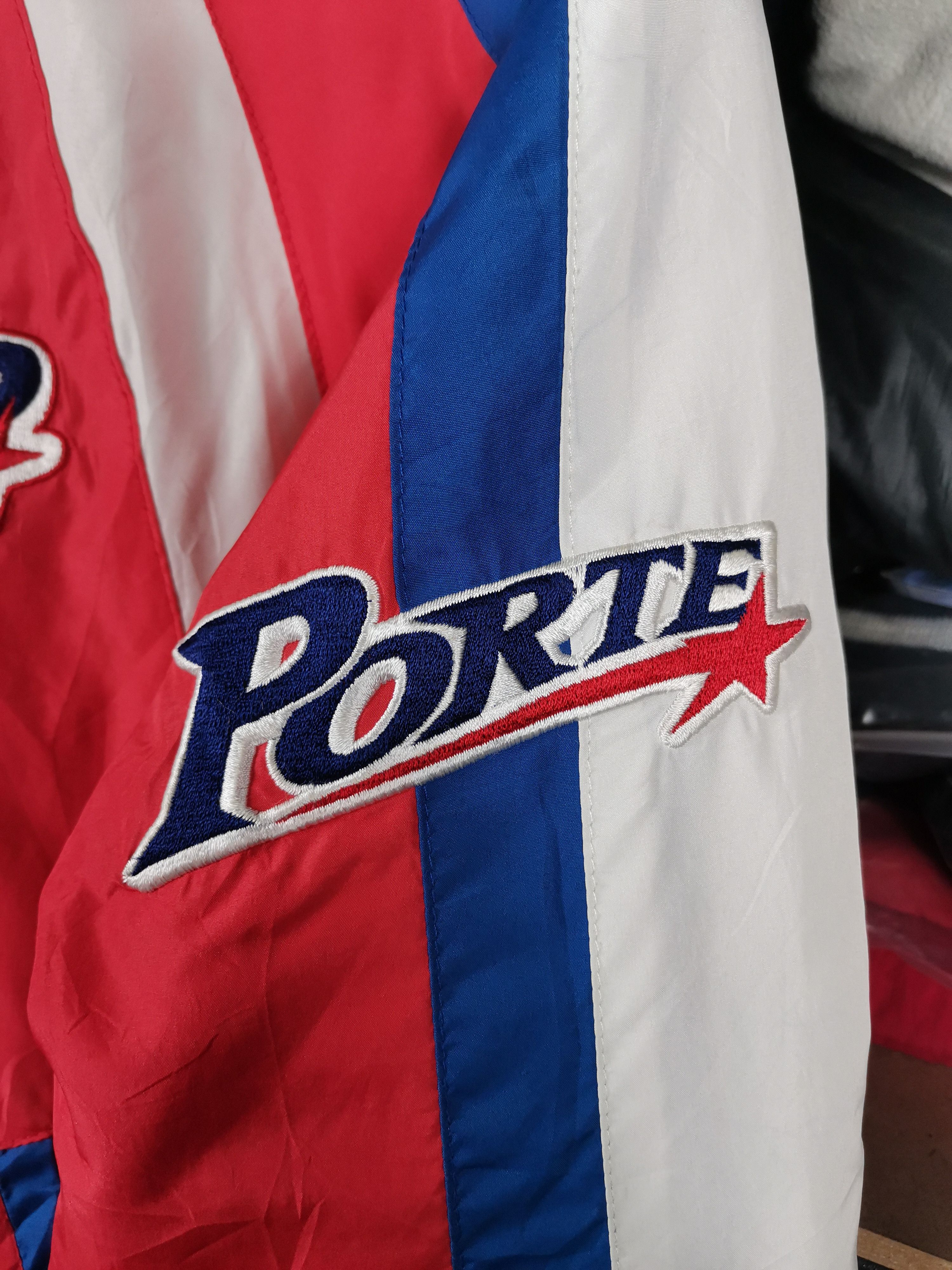 MLB Vintage 90s Mlb Baseball Scl Porte Varsity Jacket Size US S / EU 44-46 / 1 - 2 Thumbnail