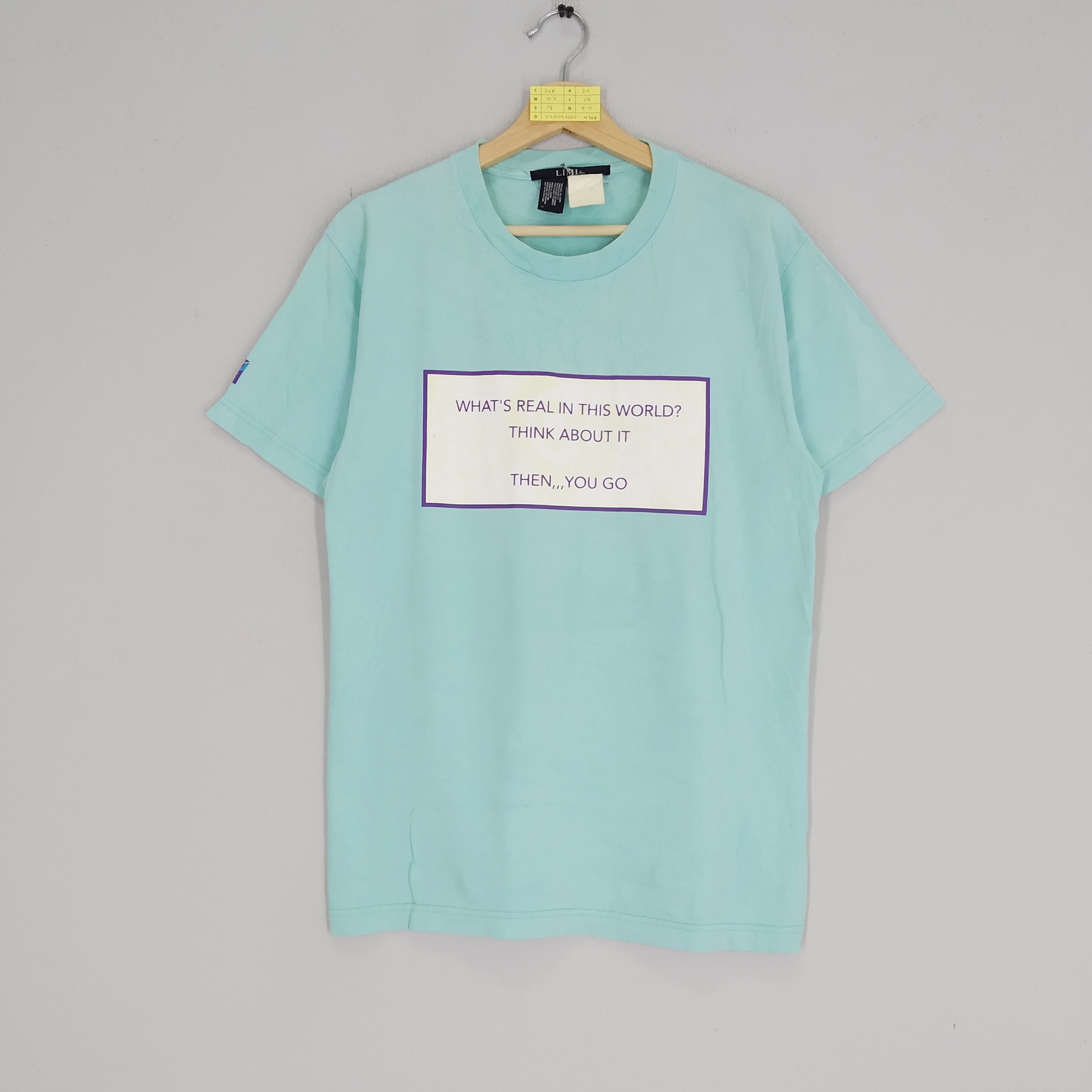 Japanese Brand Vintage Japan Brand Limi Feu Yohji Yamamoto Promo T-shirt Size US M / EU 48-50 / 2 - 1 Thumbnail
