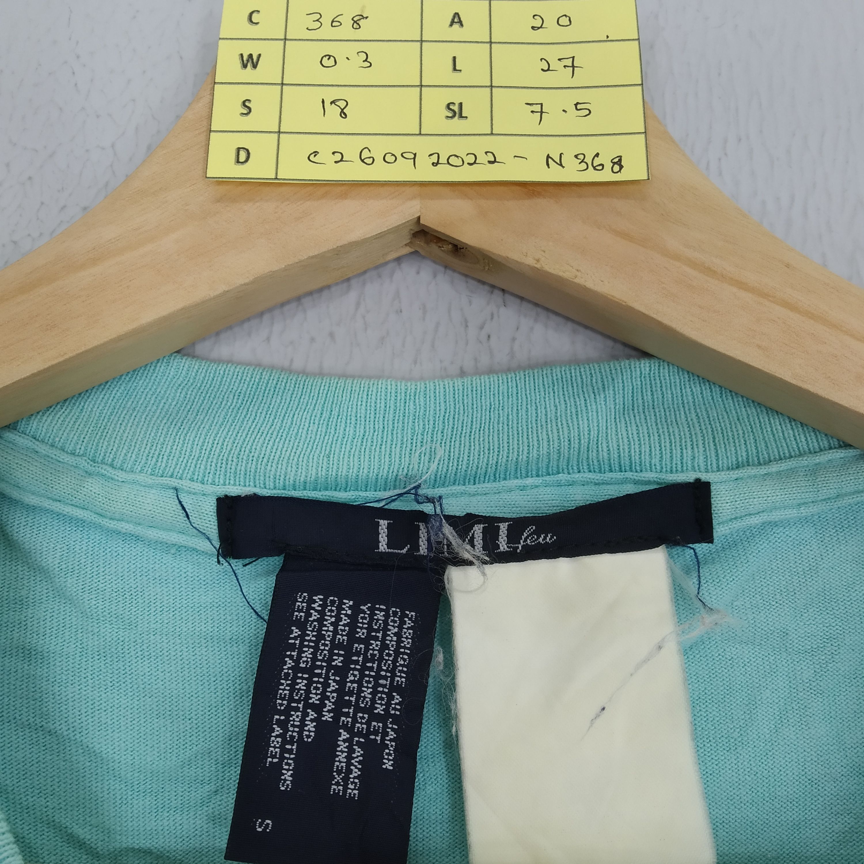 Japanese Brand Vintage Japan Brand Limi Feu Yohji Yamamoto Promo T-shirt Size US M / EU 48-50 / 2 - 7 Thumbnail