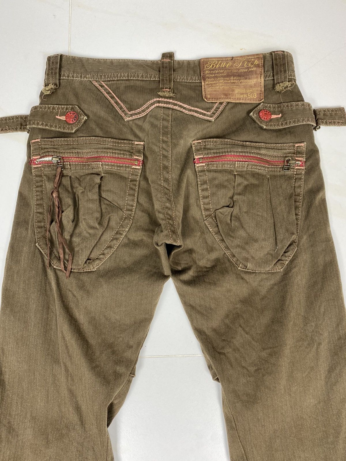Edwin Edwin 503 Blue Trip Cargo. S090 Size US 32 / EU 48 - 9 Thumbnail