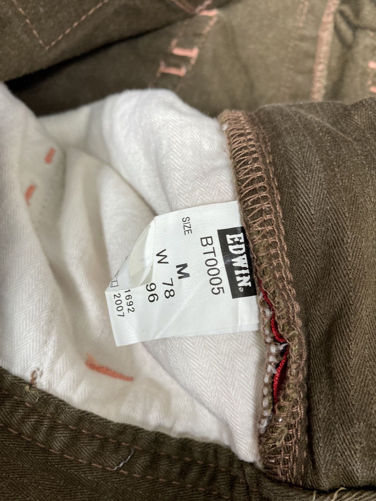 Edwin Edwin 503 Blue Trip Cargo. S090 Size US 32 / EU 48 - 8 Thumbnail