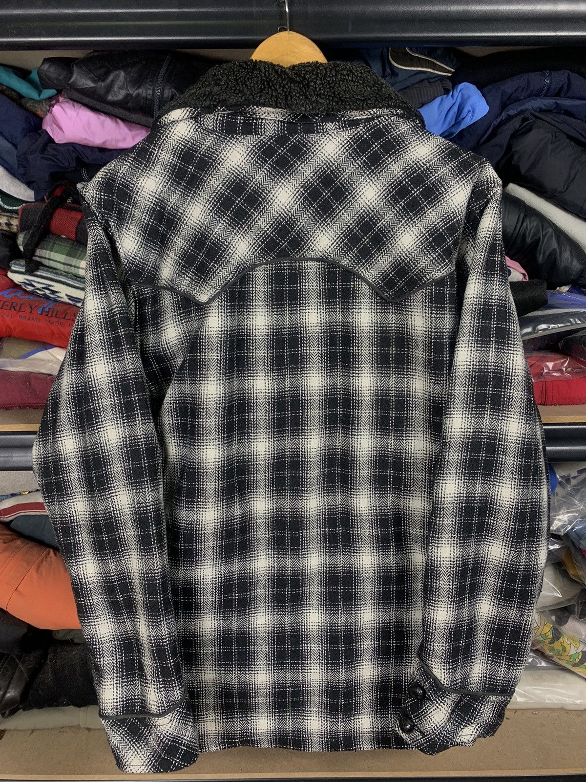 Japanese Brand Vintage Bicol Bird Design Mohair Jacket Size US XL / EU 56 / 4 - 3 Thumbnail