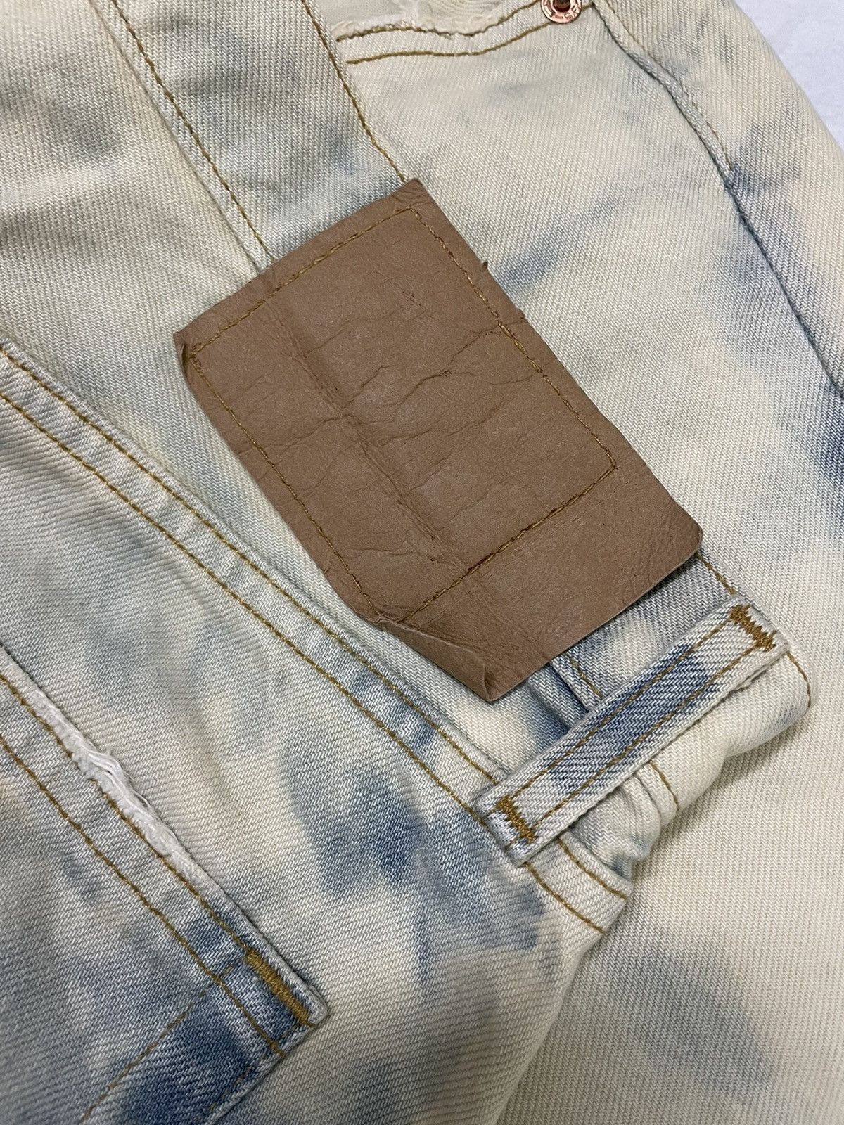 Levi's Vintage Levis 501 Bleach Distressed Denim Kurt Cobain Style Size US 32 / EU 48 - 17 Thumbnail