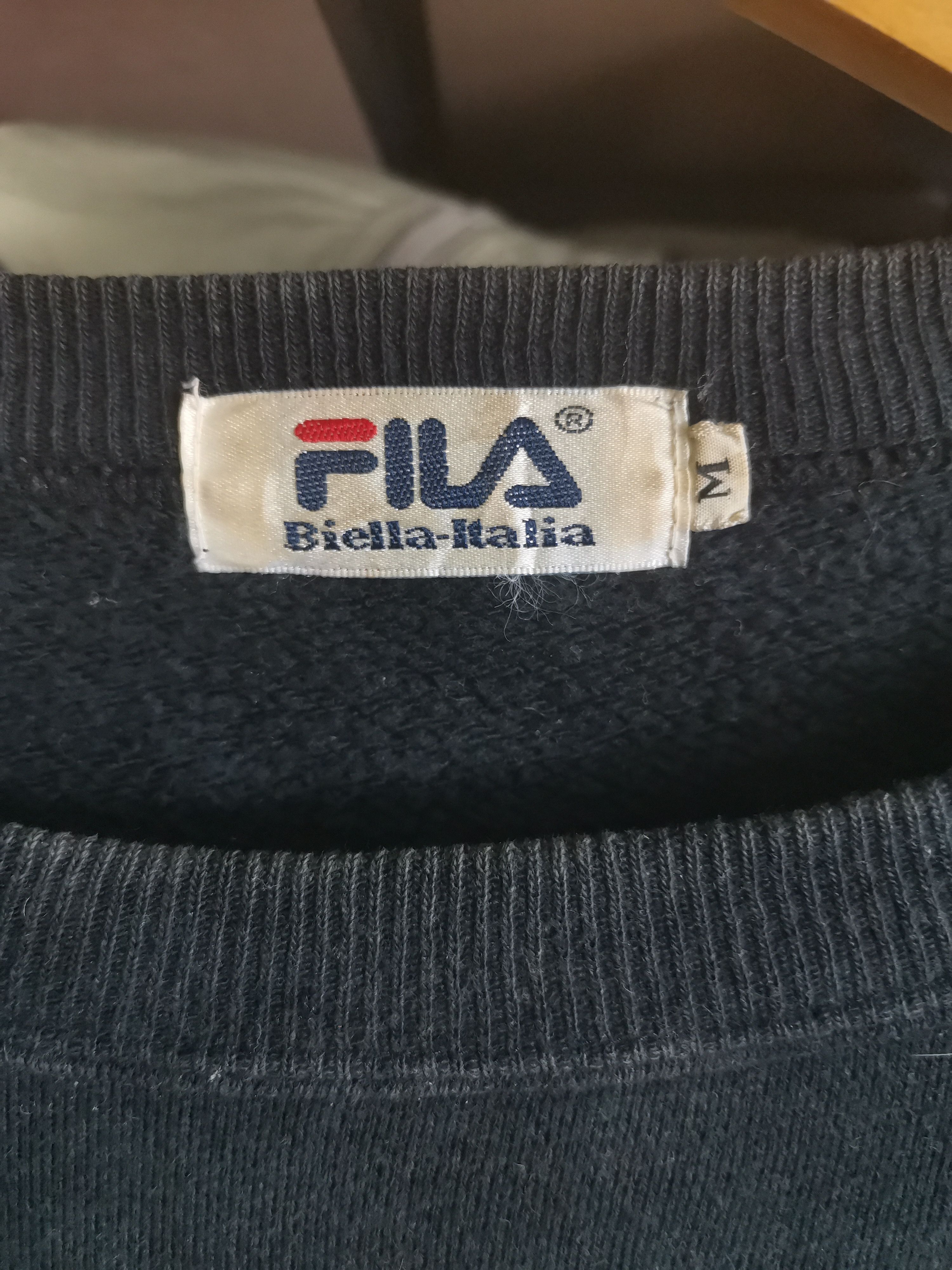 Fila Trashed Vintage Fila Big Logo Sweatshirt Size US M / EU 48-50 / 2 - 6 Thumbnail