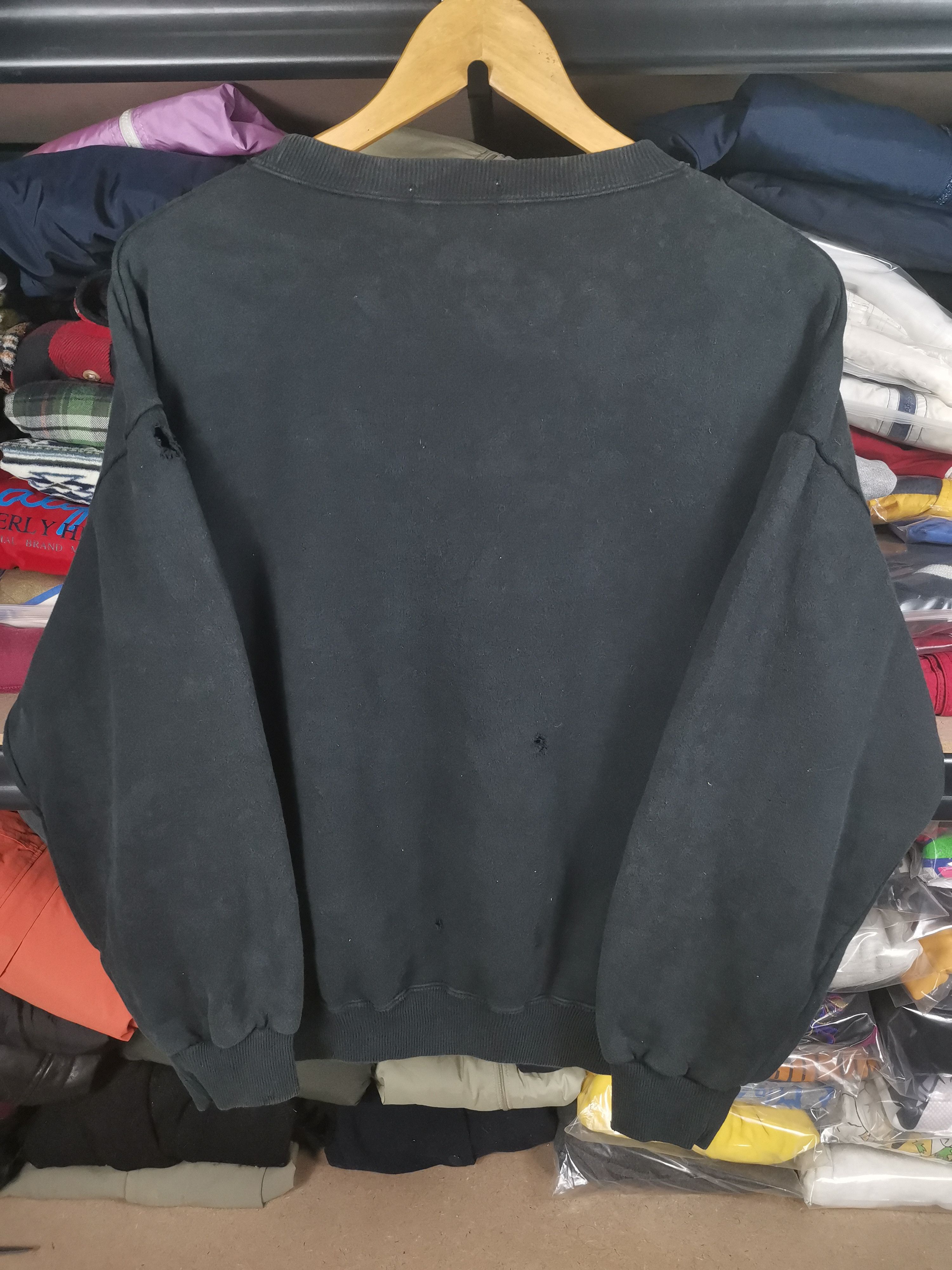 Fila Trashed Vintage Fila Big Logo Sweatshirt Size US M / EU 48-50 / 2 - 3 Thumbnail