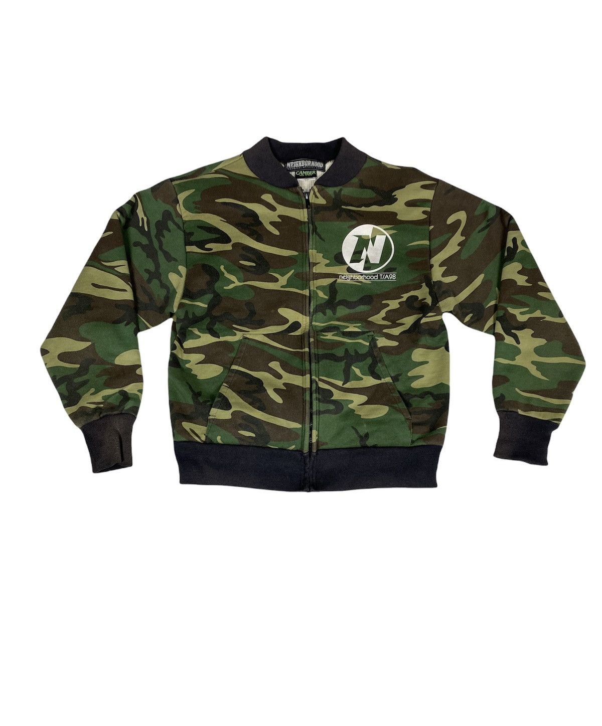 Neighborhood Vintage 98’s Neighborhood x Camber Camo Bomber Jacket. J004 Size US S / EU 44-46 / 1 - 1 Thumbnail