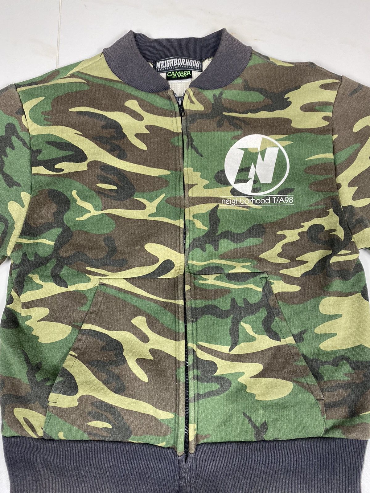 Neighborhood Vintage 98’s Neighborhood x Camber Camo Bomber Jacket. J004 Size US S / EU 44-46 / 1 - 3 Thumbnail