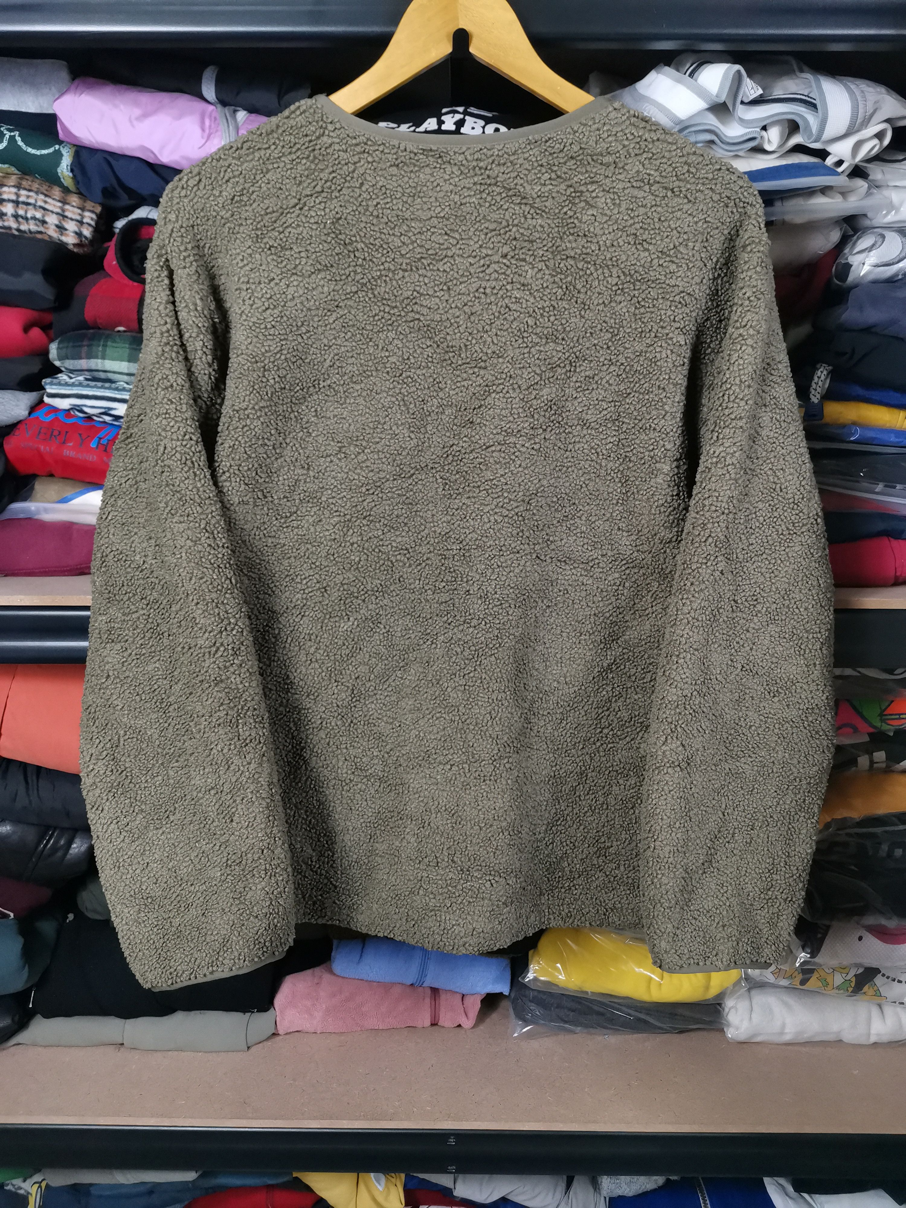 Japanese Brand Uniqlo Sherpa Cardigan Jacket Size US XL / EU 56 / 4 - 2 Thumbnail