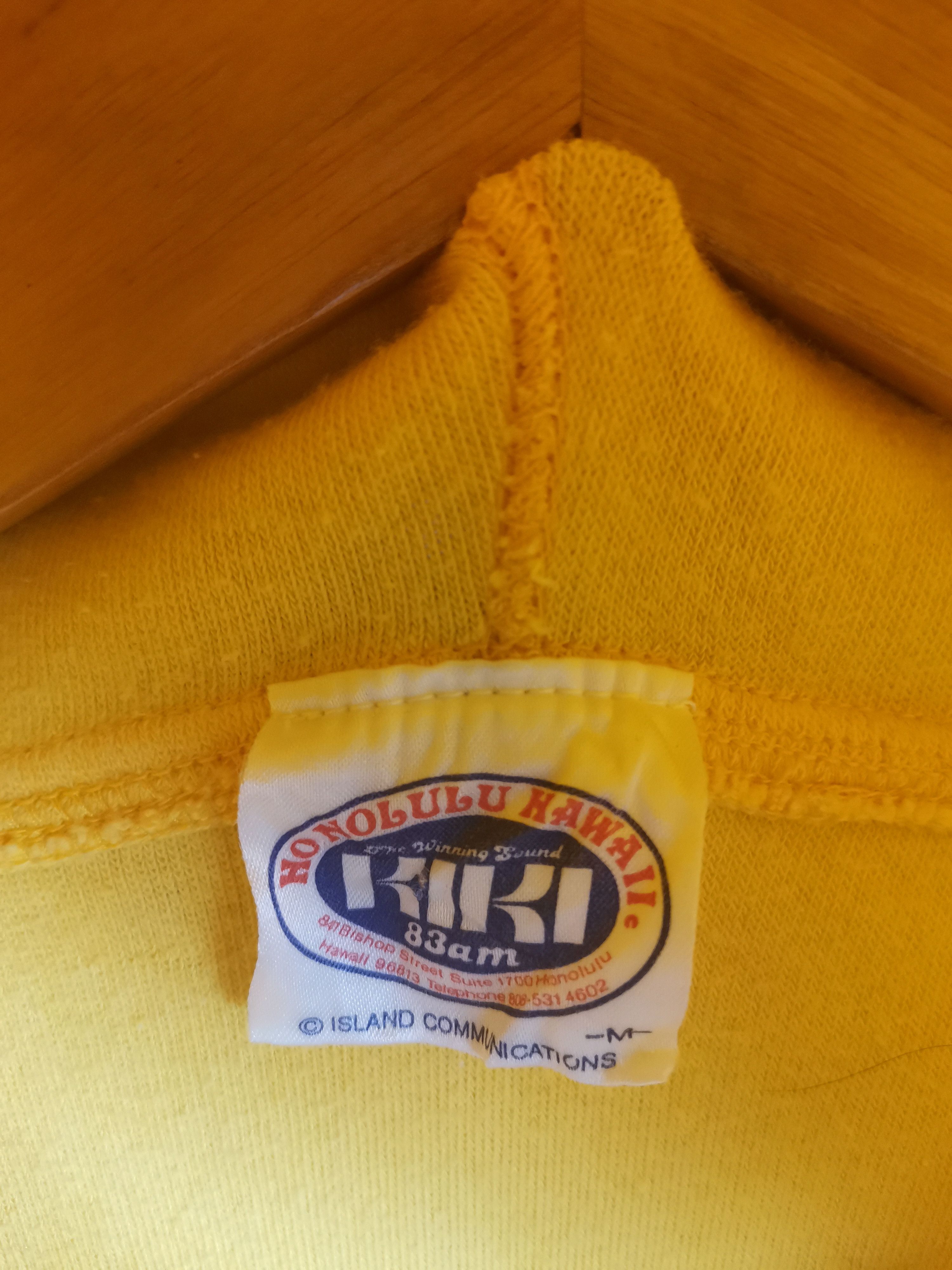 Vintage Vintage 90s Honolulu Hawaiian Kiki Vest Hoodie Size US M / EU 48-50 / 2 - 3 Thumbnail