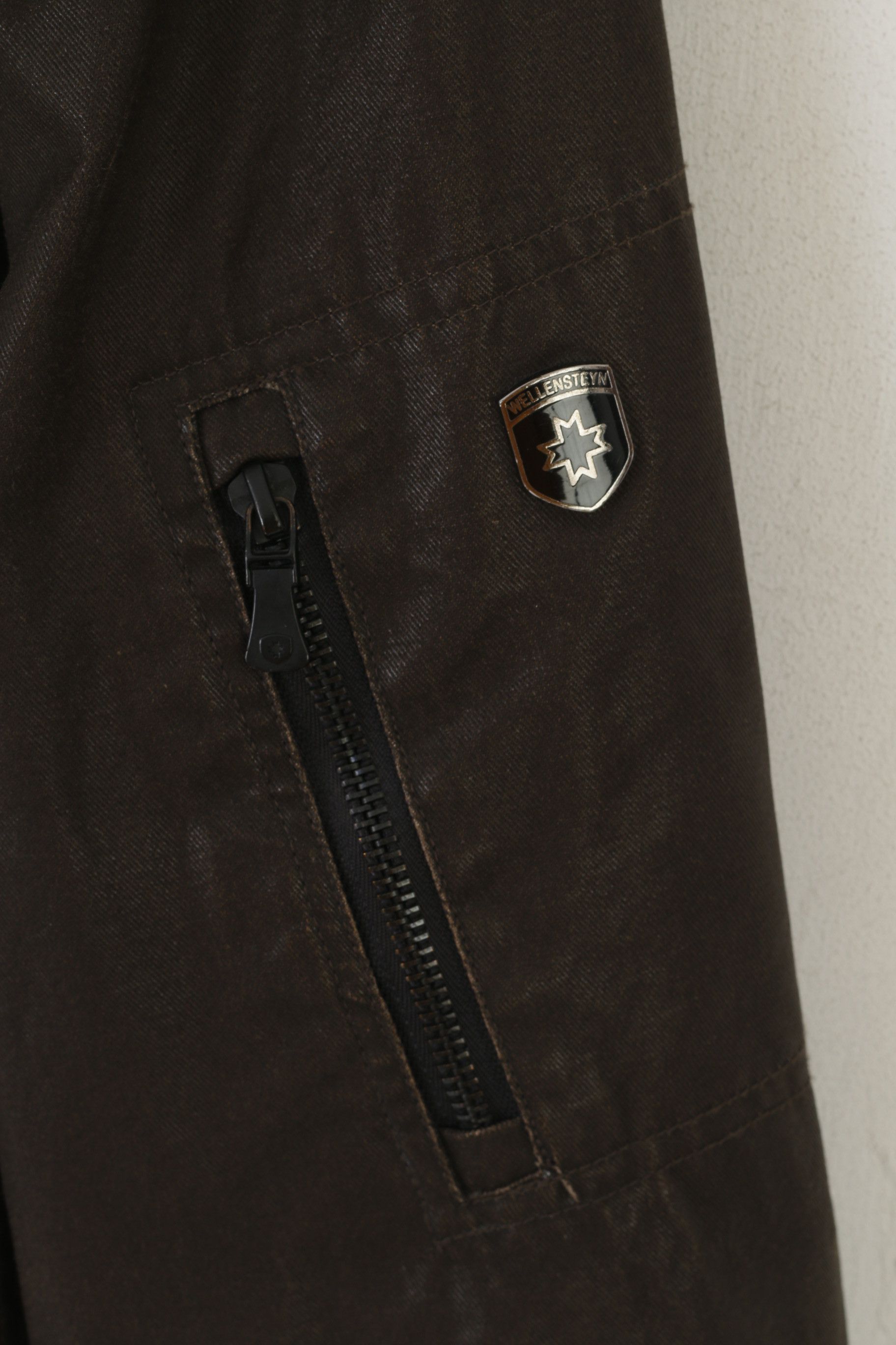 Vintage Wellensteyn Montgomery Men XL Jacket Brown Military 0481 Size US XL / EU 56 / 4 - 4 Thumbnail