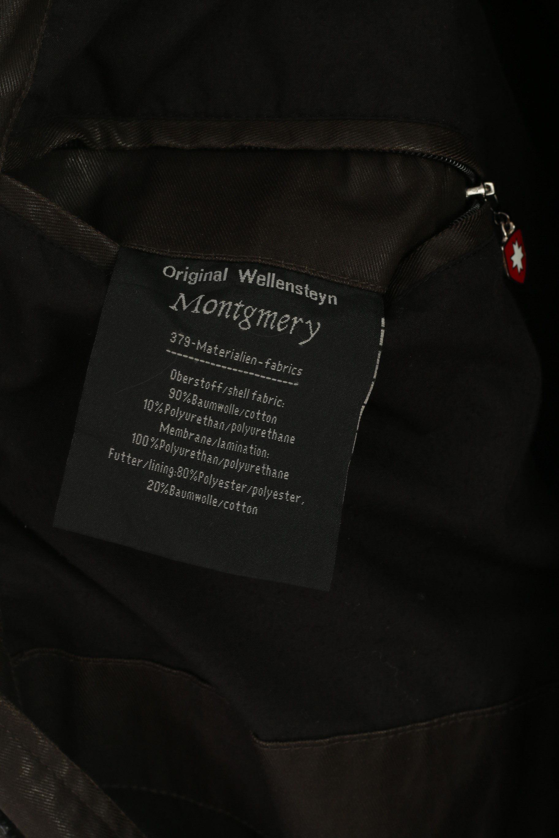Vintage Wellensteyn Montgomery Men XL Jacket Brown Military 0481 Size US XL / EU 56 / 4 - 8 Thumbnail