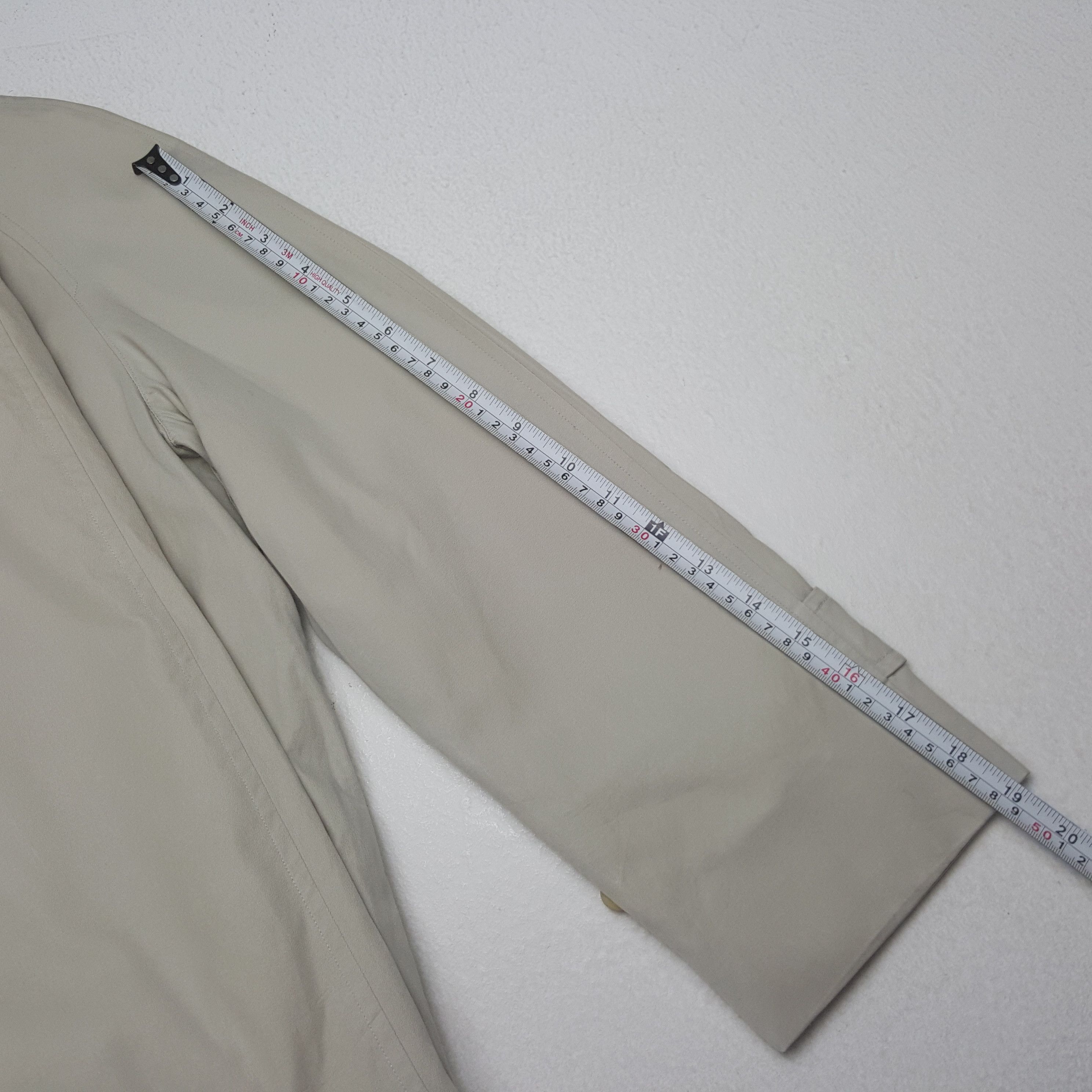 Burberry Vintage Burberrys London Nova Check Trench Coat Jacket Size M / US 6-8 / IT 42-44 - 5 Thumbnail