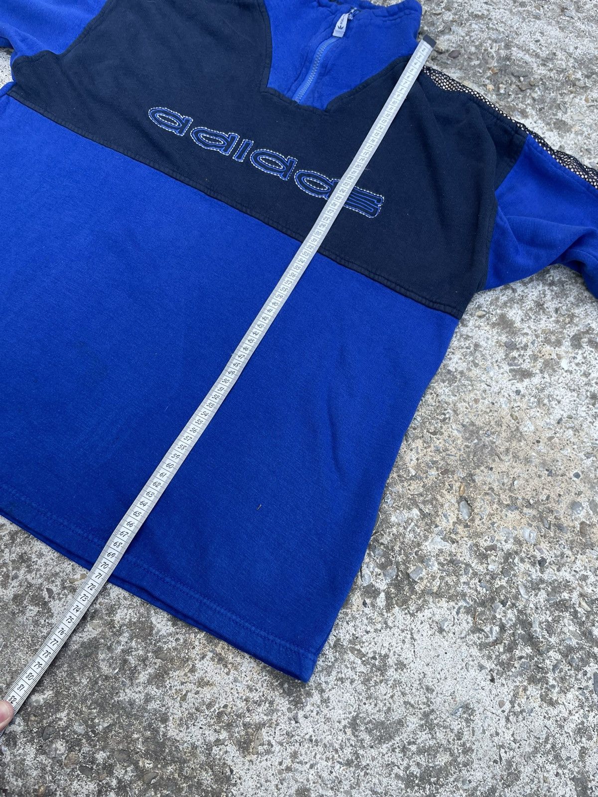 Adidas × Vintage Adidas vintage 1/4 zip sweatshirt archive Size US XXL / EU 58 / 5 - 9 Thumbnail