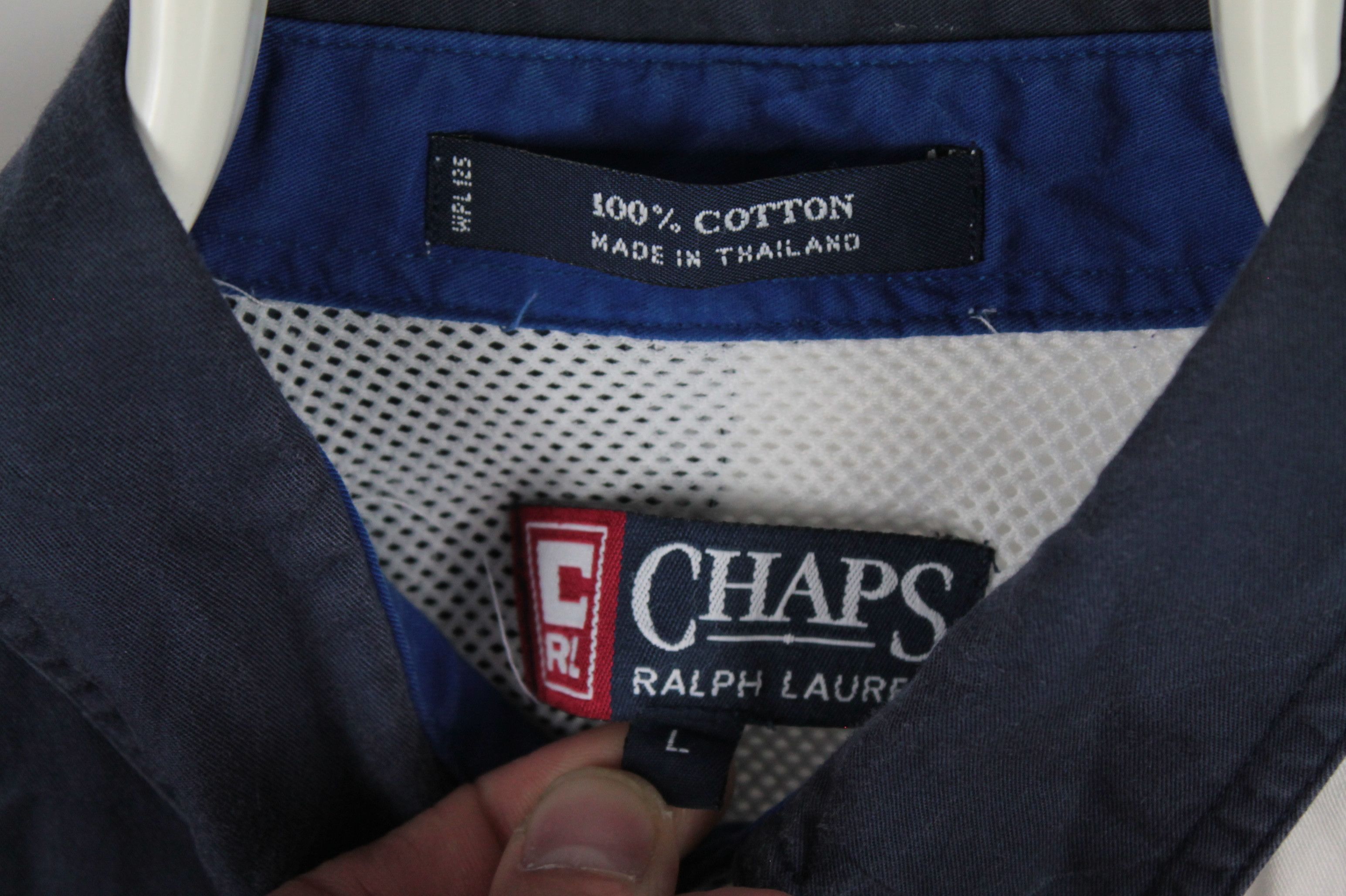 Chaps Ralph Lauren × Ralph Lauren × Vintage Vintage Chaps Ralph Lauren Short Sleeves Shirt Size US L / EU 52-54 / 3 - 4 Thumbnail