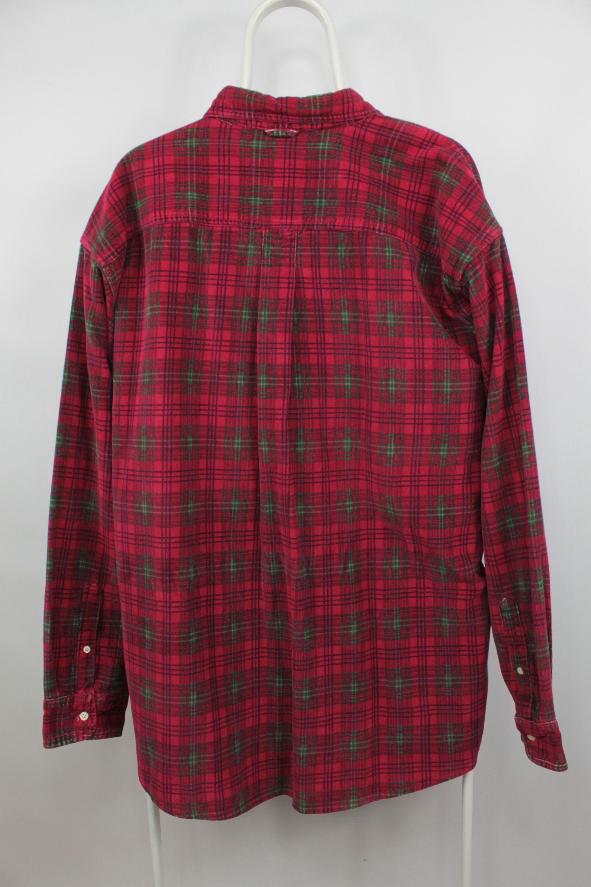 Timberland × Vintage Vintage Timberland Weathergear Corduroy Chekered Shirt Size US XL / EU 56 / 4 - 10 Thumbnail
