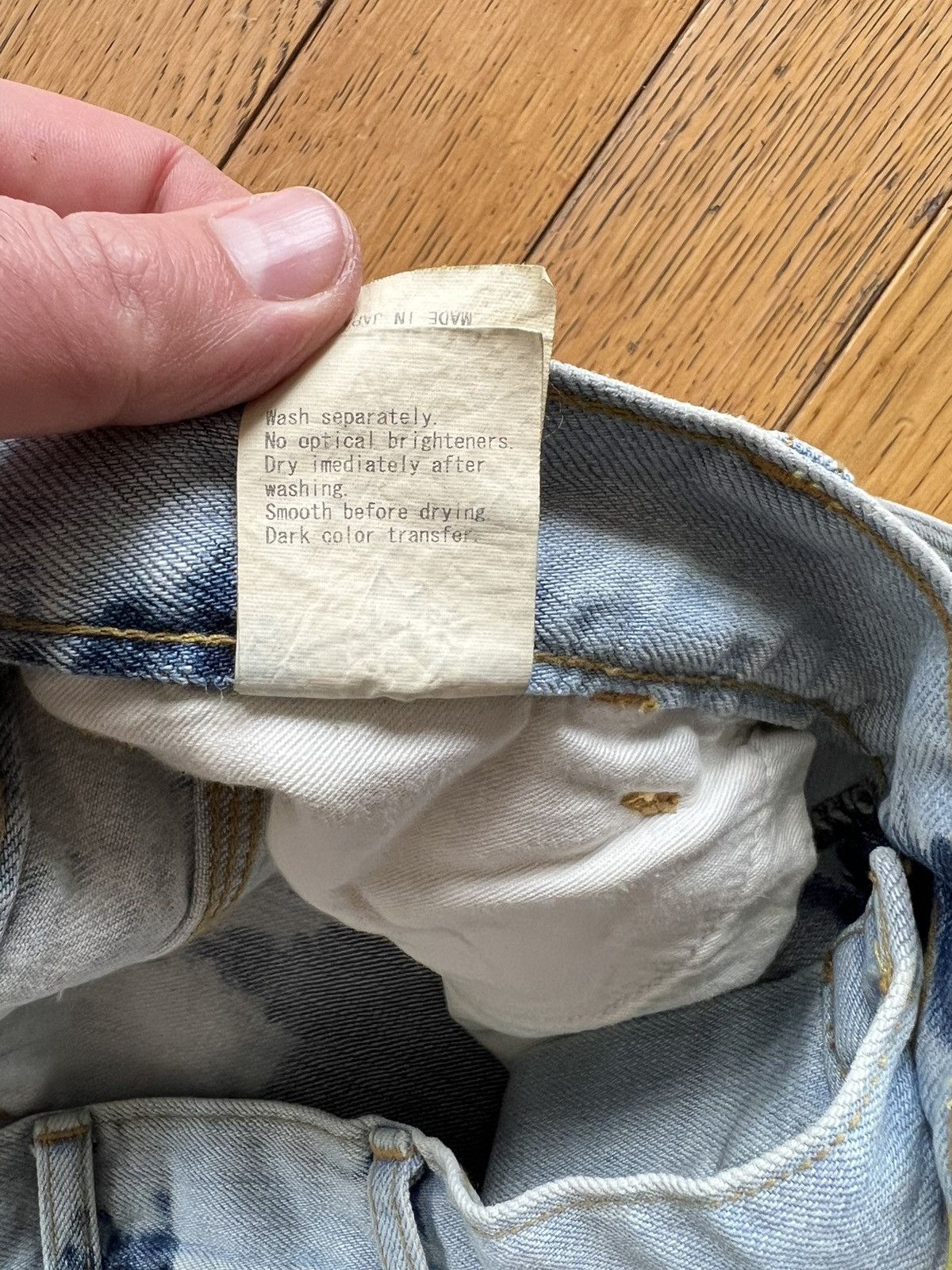 Cactus Plant Flea Market × Human Made Rare tie dye jean denim cactus plant flea market cpfm Size US 34 / EU 50 - 5 Thumbnail