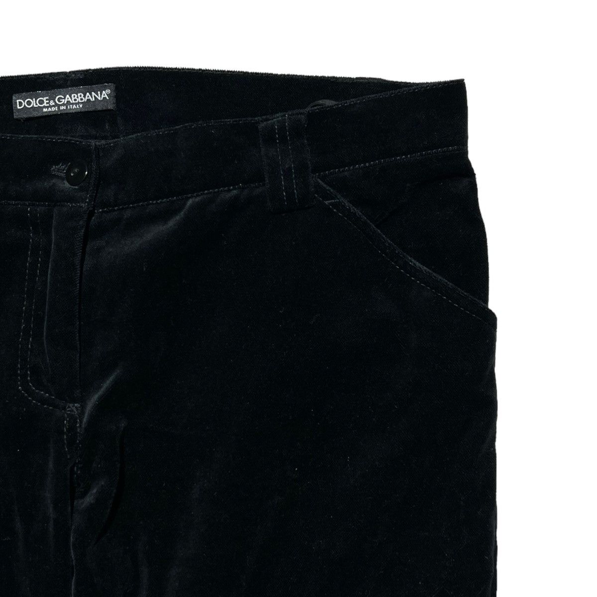 Dolce & Gabbana Velvet bondage trouser Size US 32 / EU 48 - 2 Thumbnail