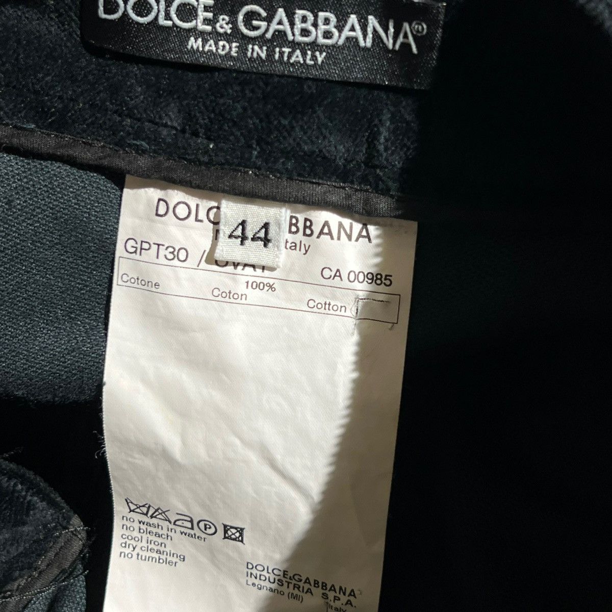 Dolce & Gabbana Velvet bondage trouser Size US 32 / EU 48 - 5 Thumbnail