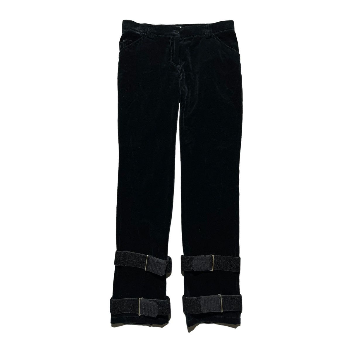 Dolce & Gabbana Velvet bondage trouser Size US 32 / EU 48 - 1 Thumbnail