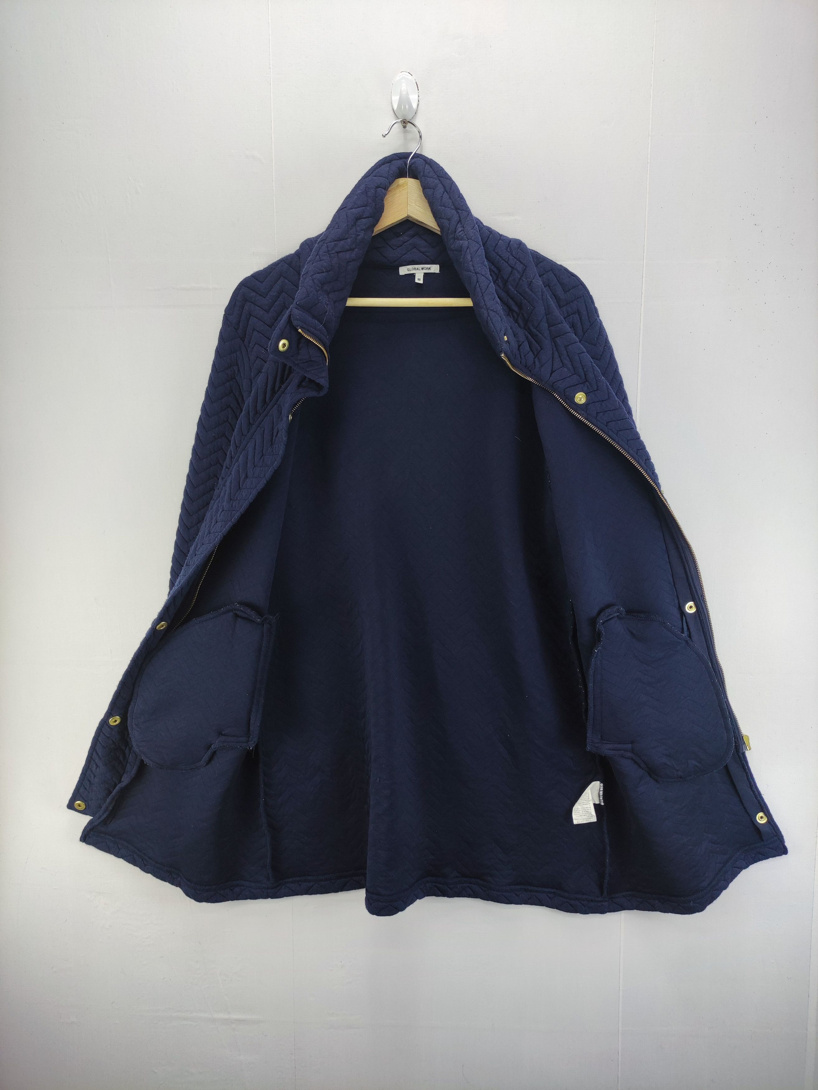 Global Work Vintage Global Work Long Jacket Zipper Size M / US 6-8 / IT 42-44 - 5 Thumbnail