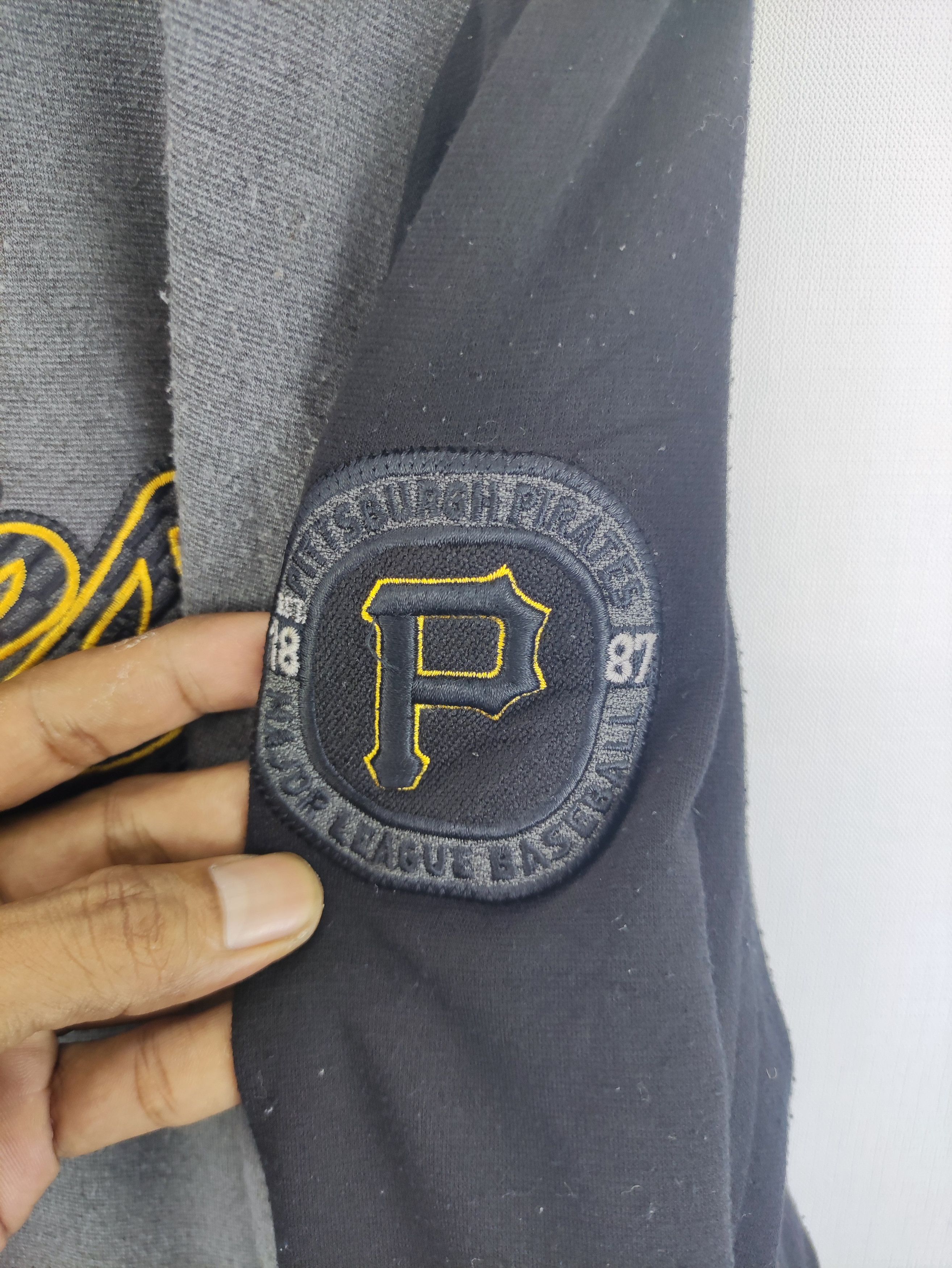 MLB Vintage Pirates Mlb Varsity Jacket Snap Button Size US M / EU 48-50 / 2 - 4 Thumbnail