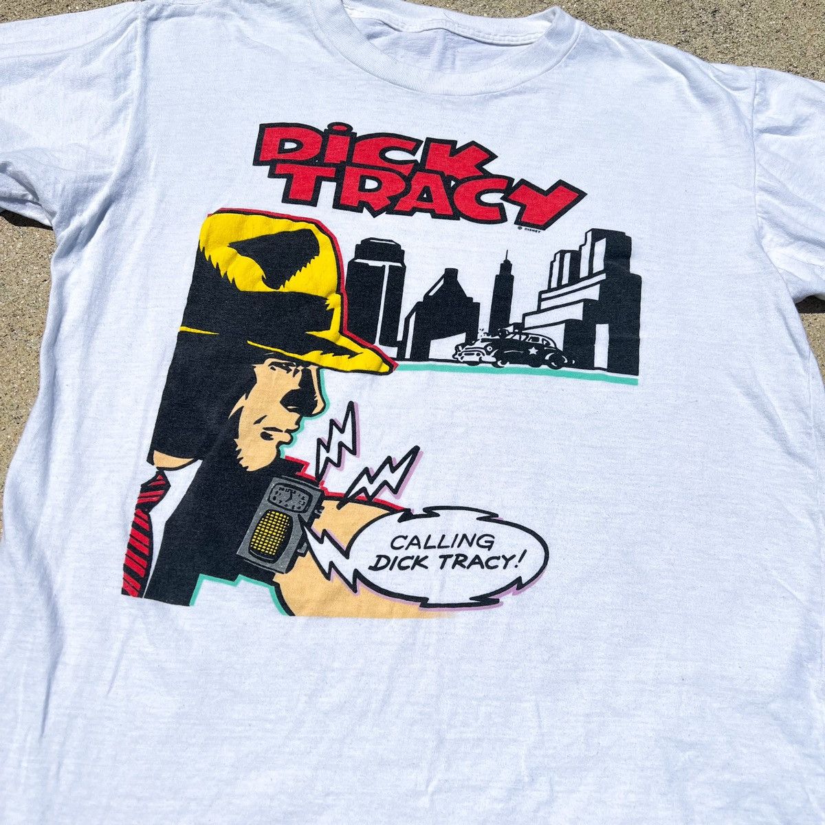Vintage Vintage 90s Dick Tracy Comic Movie Single Stitch Tee Size US XL / EU 56 / 4 - 2 Thumbnail