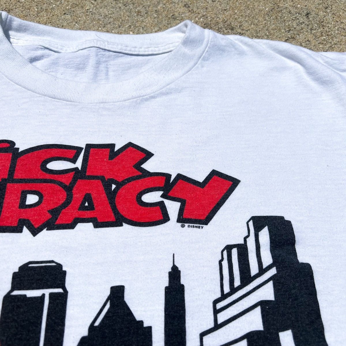 Vintage Vintage 90s Dick Tracy Comic Movie Single Stitch Tee Size US XL / EU 56 / 4 - 3 Thumbnail
