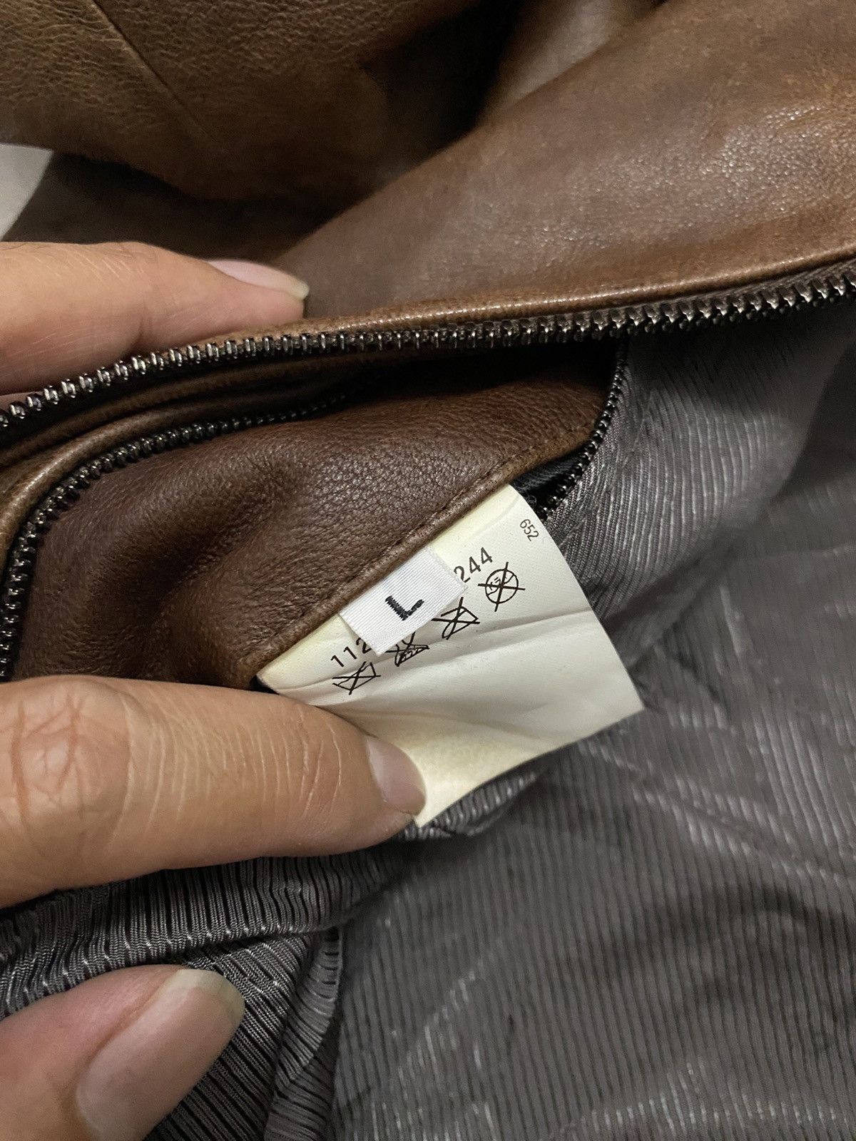 Aero Leathers × Japanese Brand × United Arrows United Arrows Military Inspired Leather Jacket Size US M / EU 48-50 / 2 - 12 Thumbnail