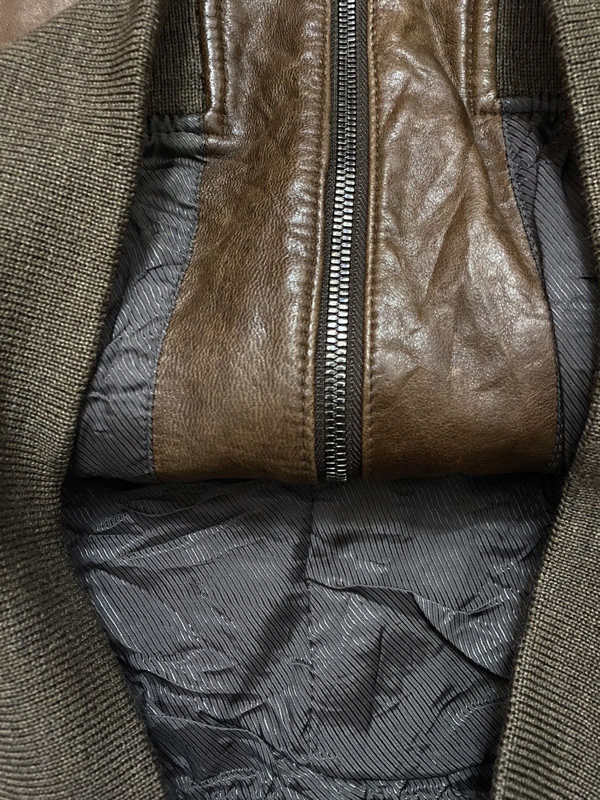 Aero Leathers × Japanese Brand × United Arrows United Arrows Military Inspired Leather Jacket Size US M / EU 48-50 / 2 - 14 Thumbnail