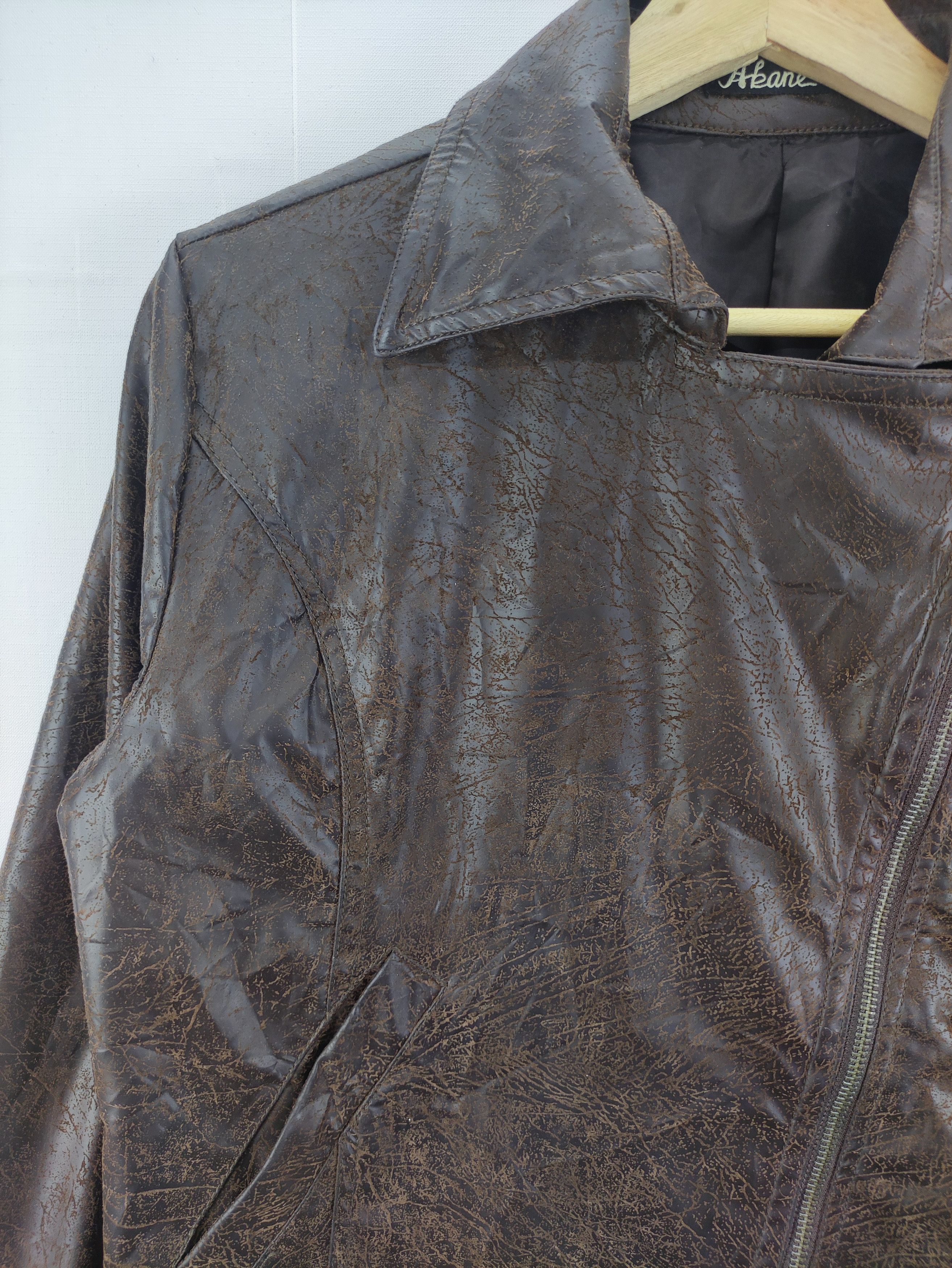 Leather Vintage Leather Zipper Jacket Akane Size US M / EU 48-50 / 2 - 2 Thumbnail