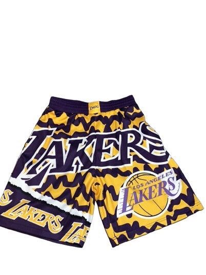 Mitchell & Ness Mitchell & Ness Los Angeles Lakers Shorts Size US 32 / EU 48 - 1 Thumbnail