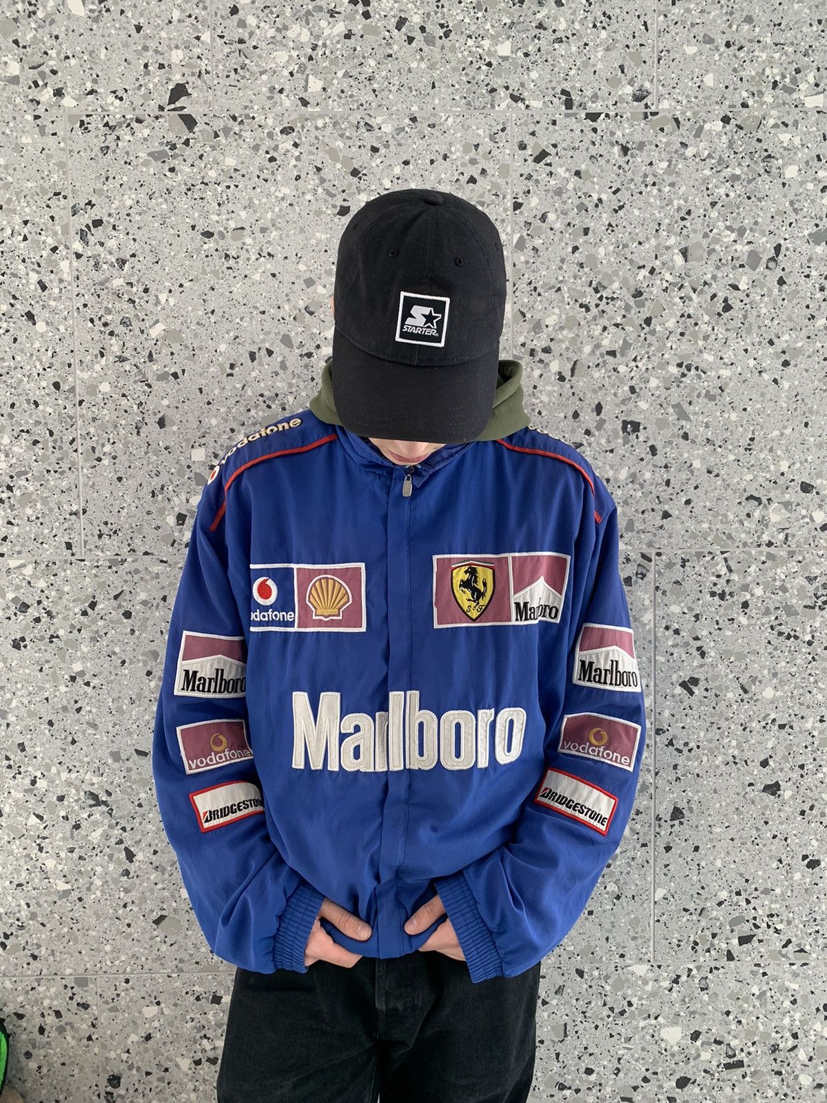 Ferrari Vintage Marlboro Ferrari racing jacket Size US XL / EU 56 / 4 - 3 Thumbnail