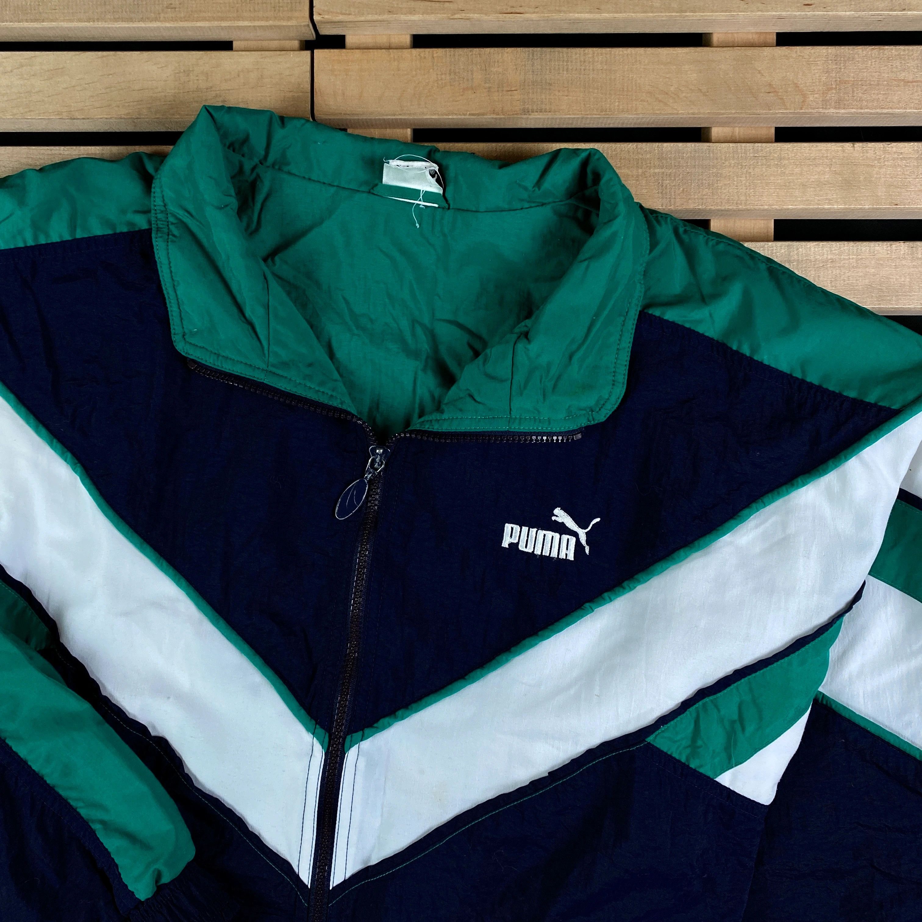 Puma × Vintage Mens Bomber Jacket Puma Vintage Size L Size US L / EU 52-54 / 3 - 2 Thumbnail